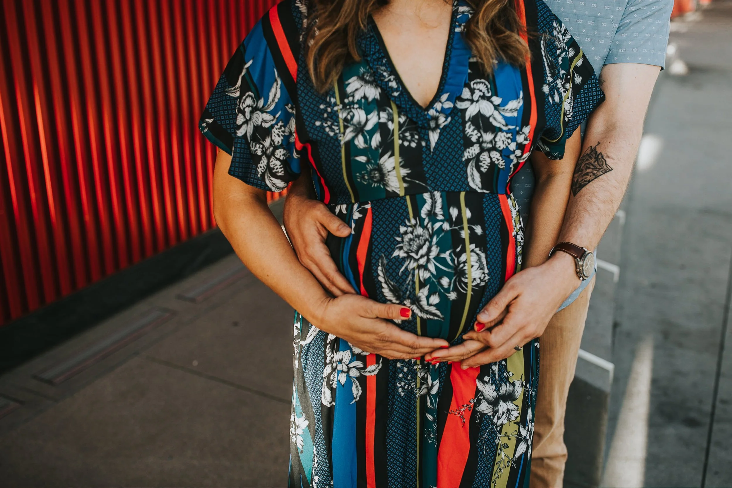 Hip-Urban-California-Maternity-Session