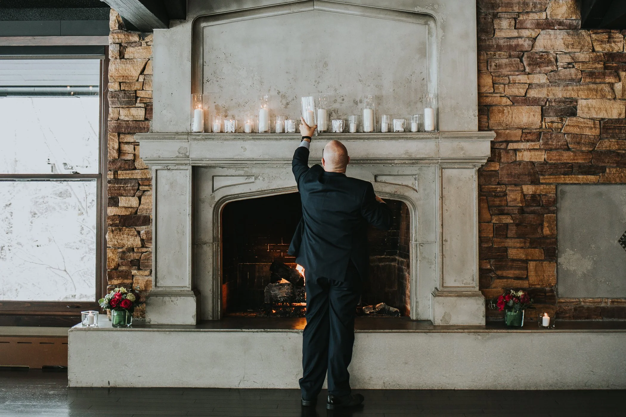 Calgary Alberta The Lake House brunch wedding 