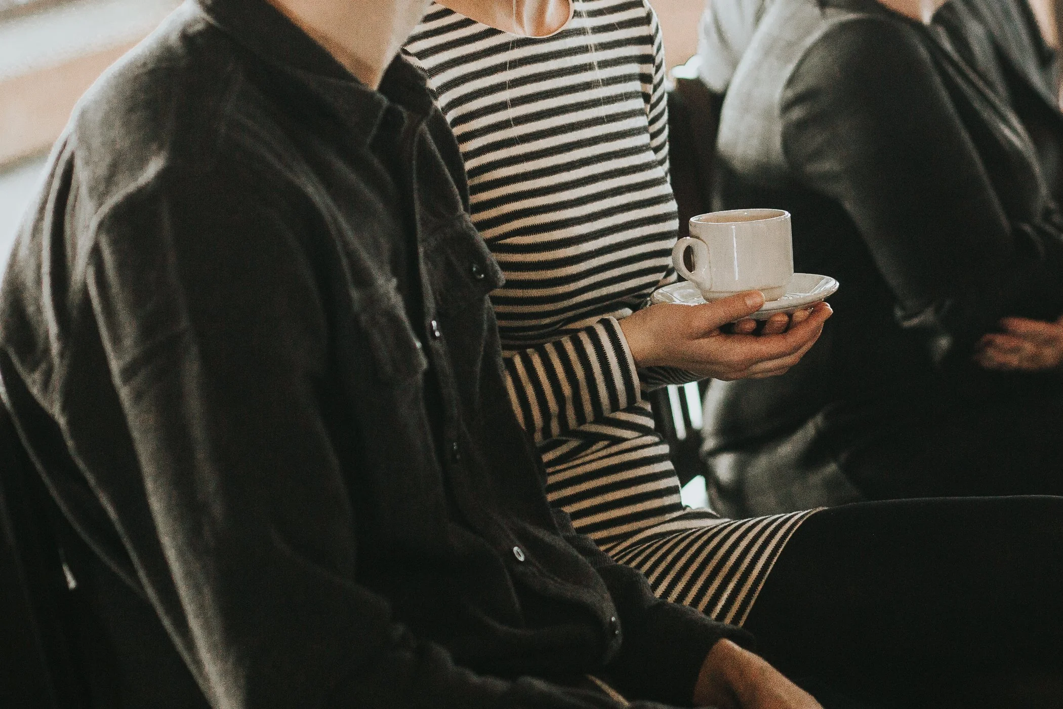 Wedding guest at Calgary Alberta Sunday brunch wedding