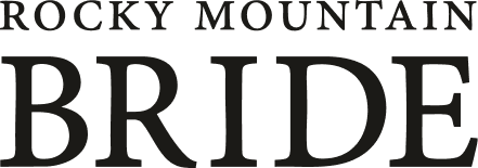 Text reading 'Rocky Mountain Bride'