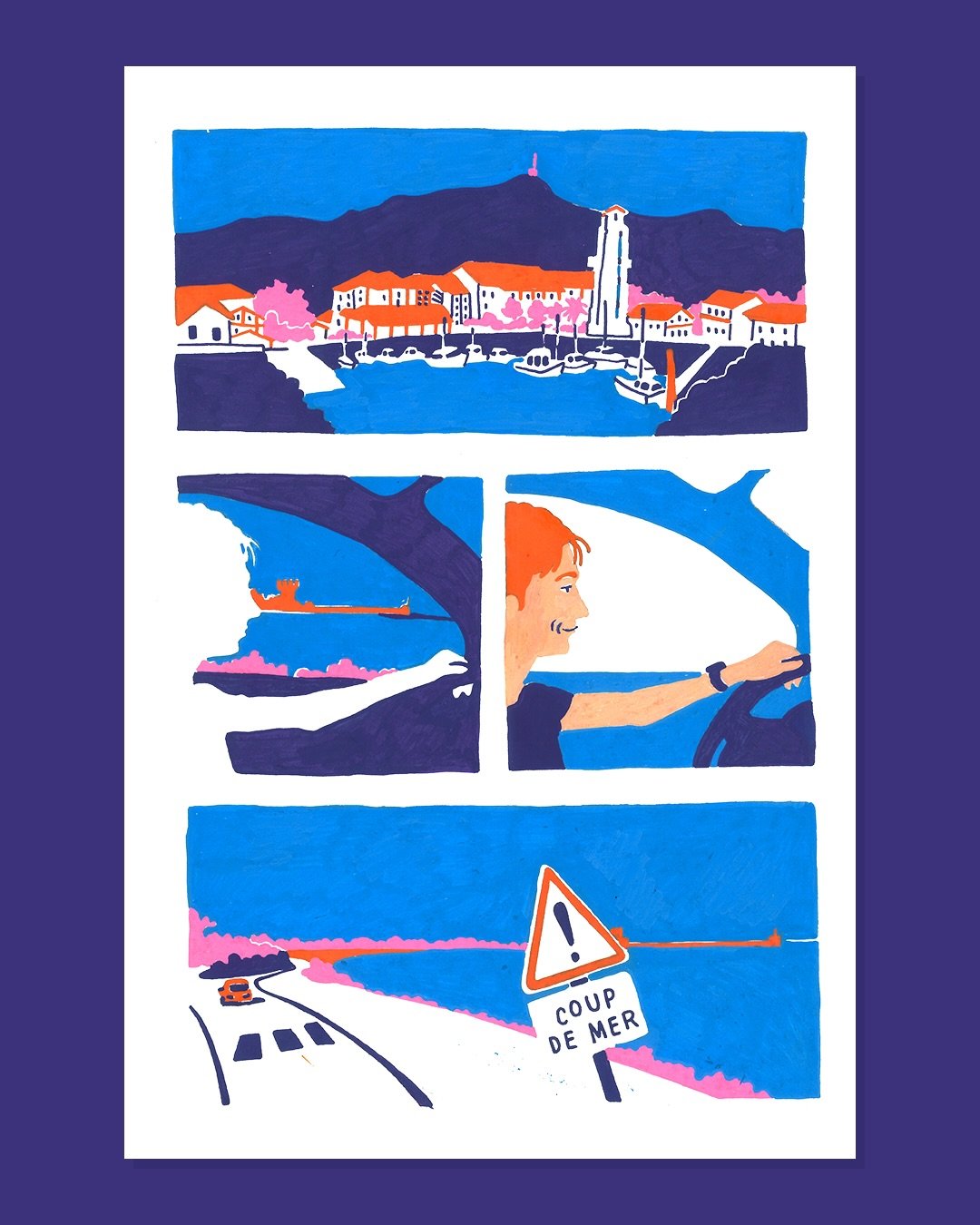 Prenez la route vers Saint-Jean-de-Luz 🌊

Goodbye Marie-Lou est mon projet de roman graphique en cours.

Une enqu&ecirc;te illustr&eacute;e, entre l&rsquo;intime, le documentaire et la fiction, &agrave; la recherche de la femme qui a d&eacute;pucel&