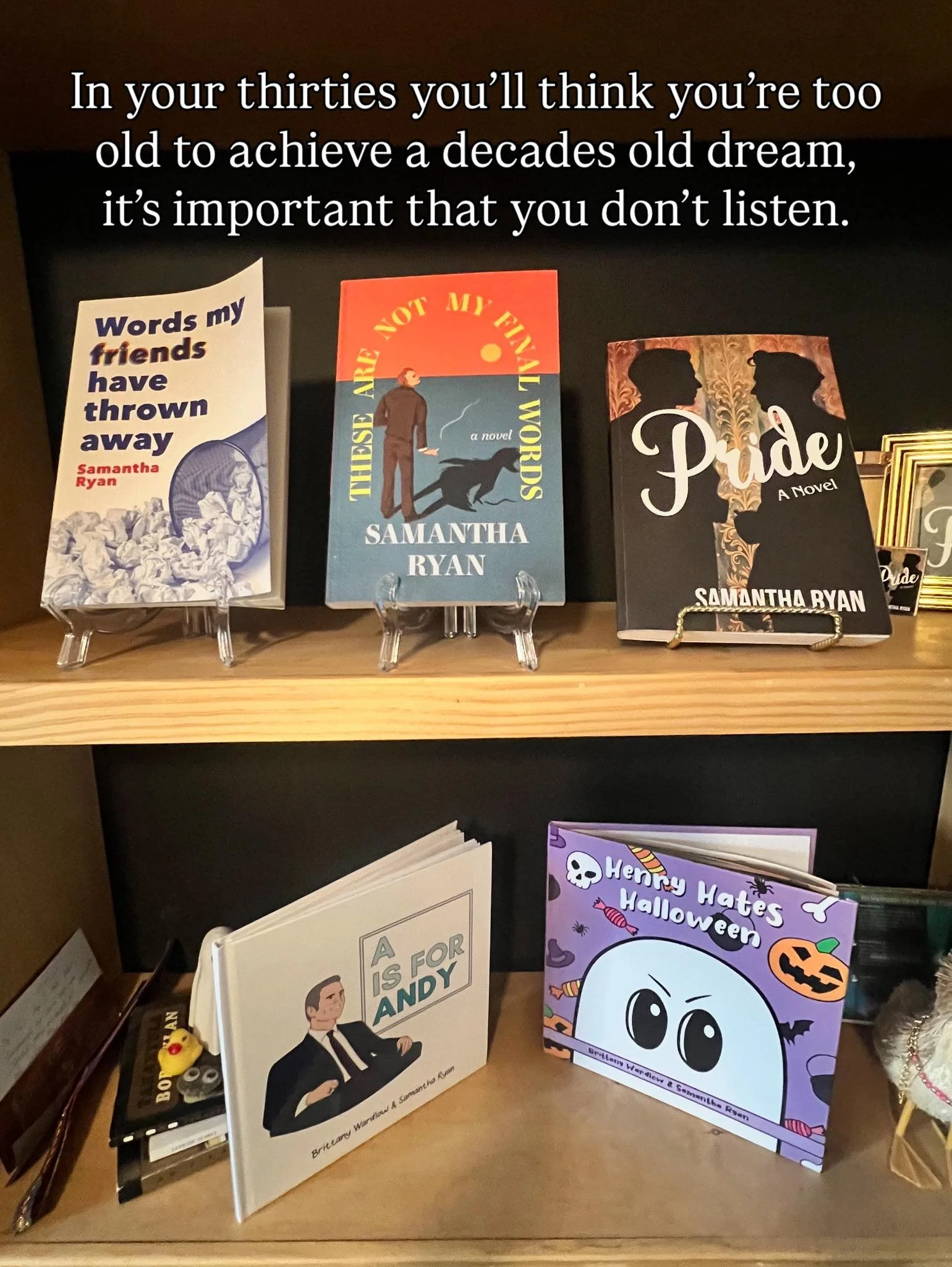 Episode 3: Grief, romance and friendship with Samantha Ryan