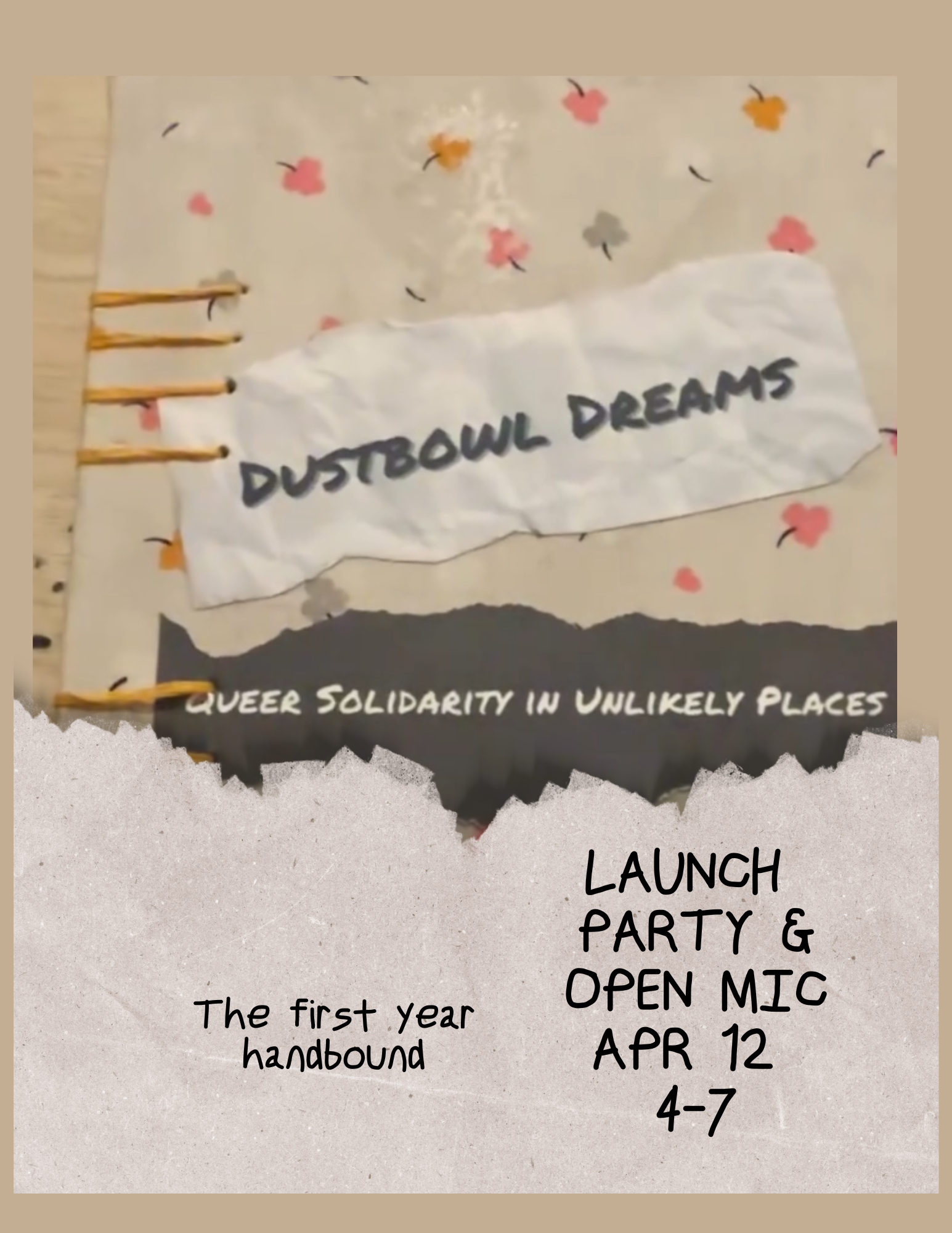 Book Launch: Dustbowl Dreams- The First Year edited by Tina Wall