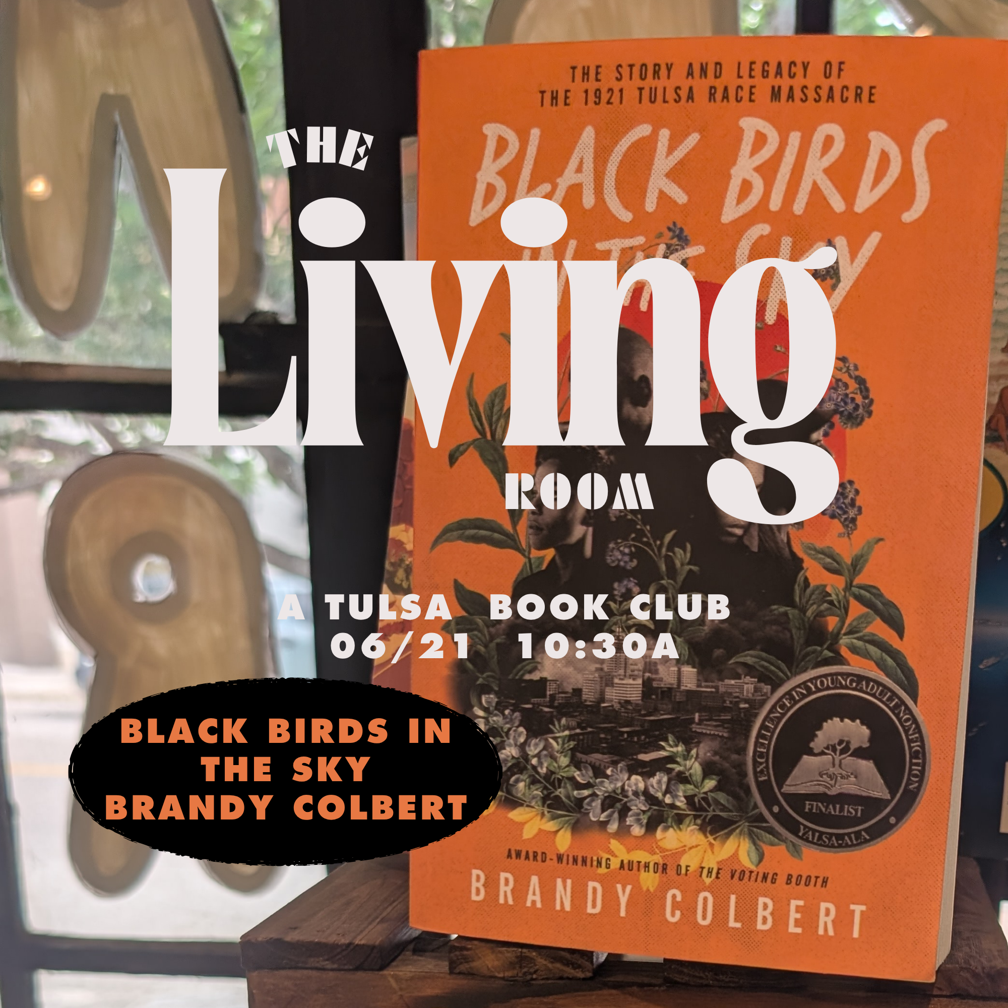 Living Room Book Club: Black Birds in the Sky