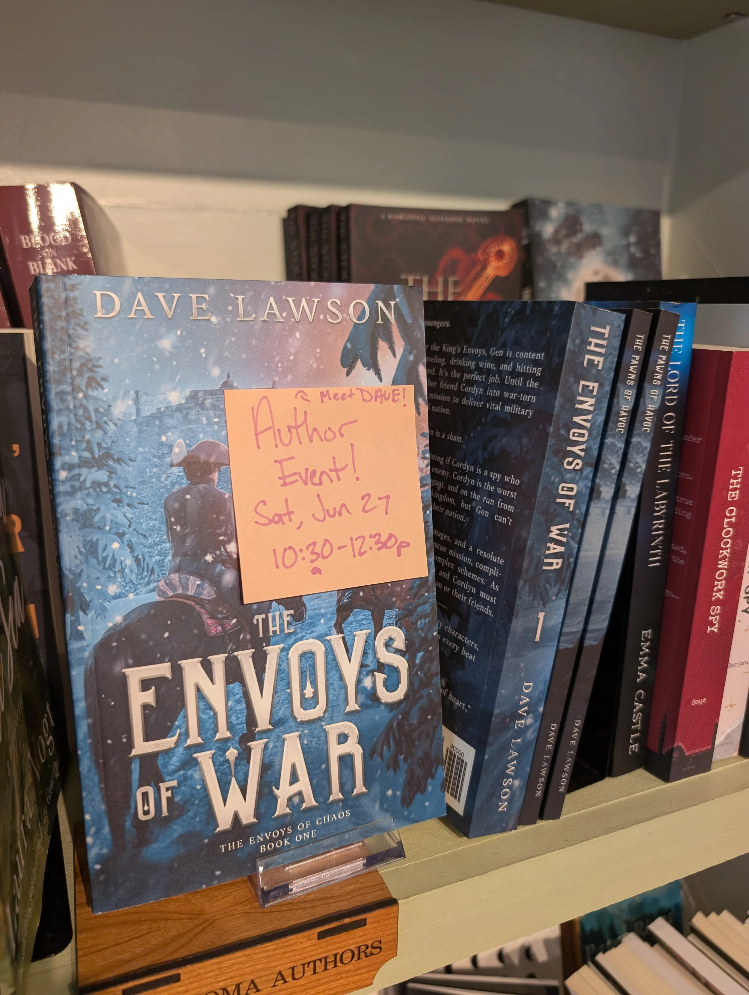 Author Signing: Dave Lawson