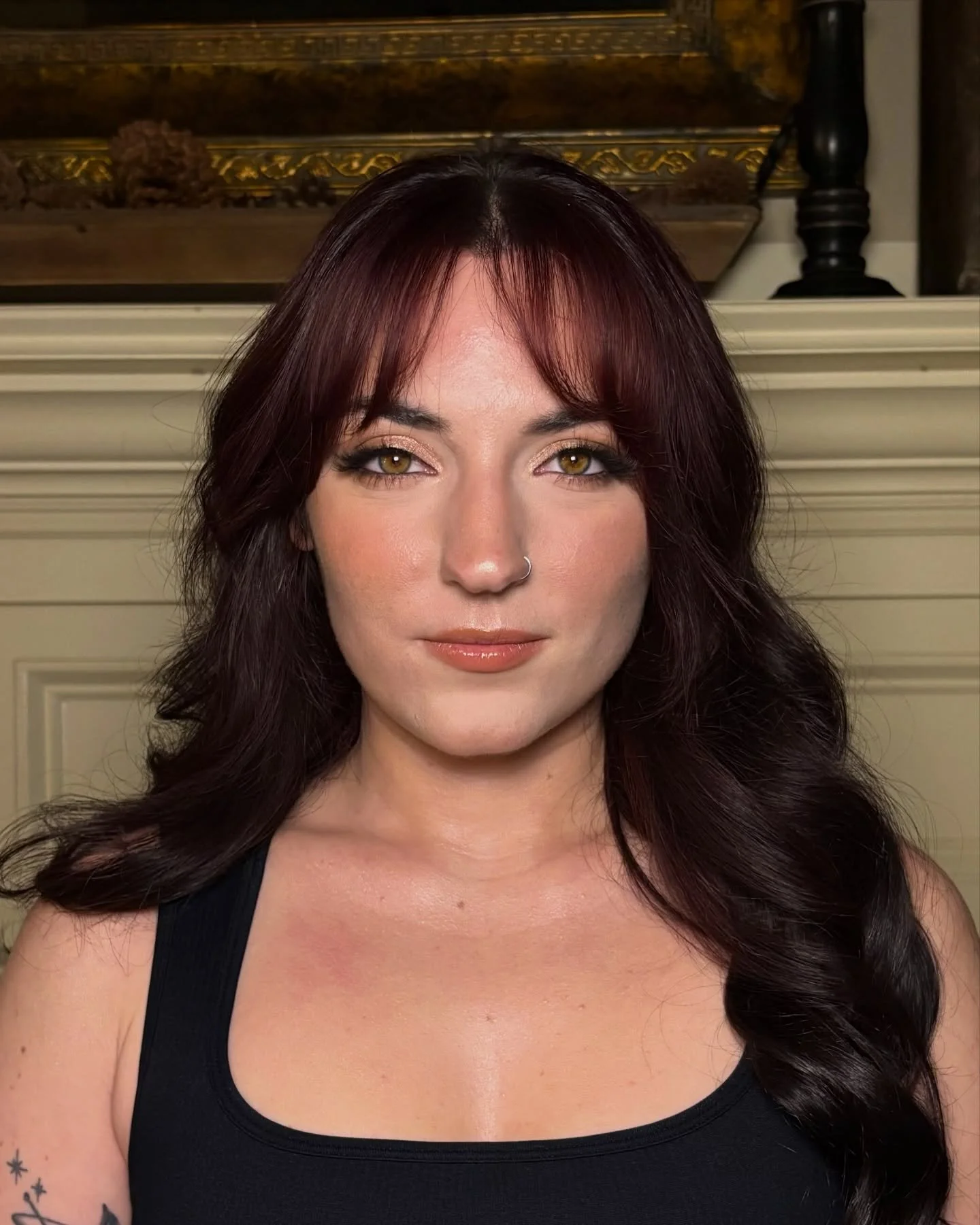 Obsessed with this glam on my gorgeous sister🤍 
Makeup &amp; Hair: @byallymassaro 

#bridalmakeup #atlantamakeupartist #atlantaweddings #atlmakeupartist #bridalmakeupandhair