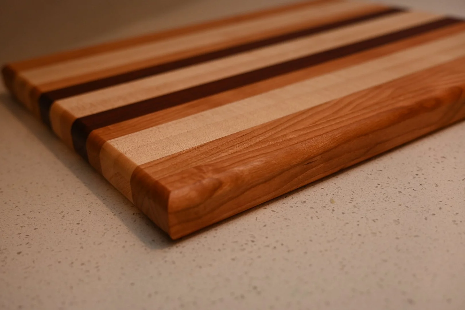 cherry edge grain cutting board view 1.JPG