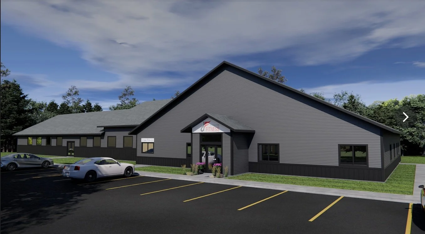 Exterior of a modern fitness and wellness center partnered with Vivify Health in Duluth, Minnesota