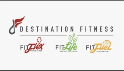 Logos of Destination Fitness and wellness partner brands affiliated with Vivify Health in Duluth, Minnesota