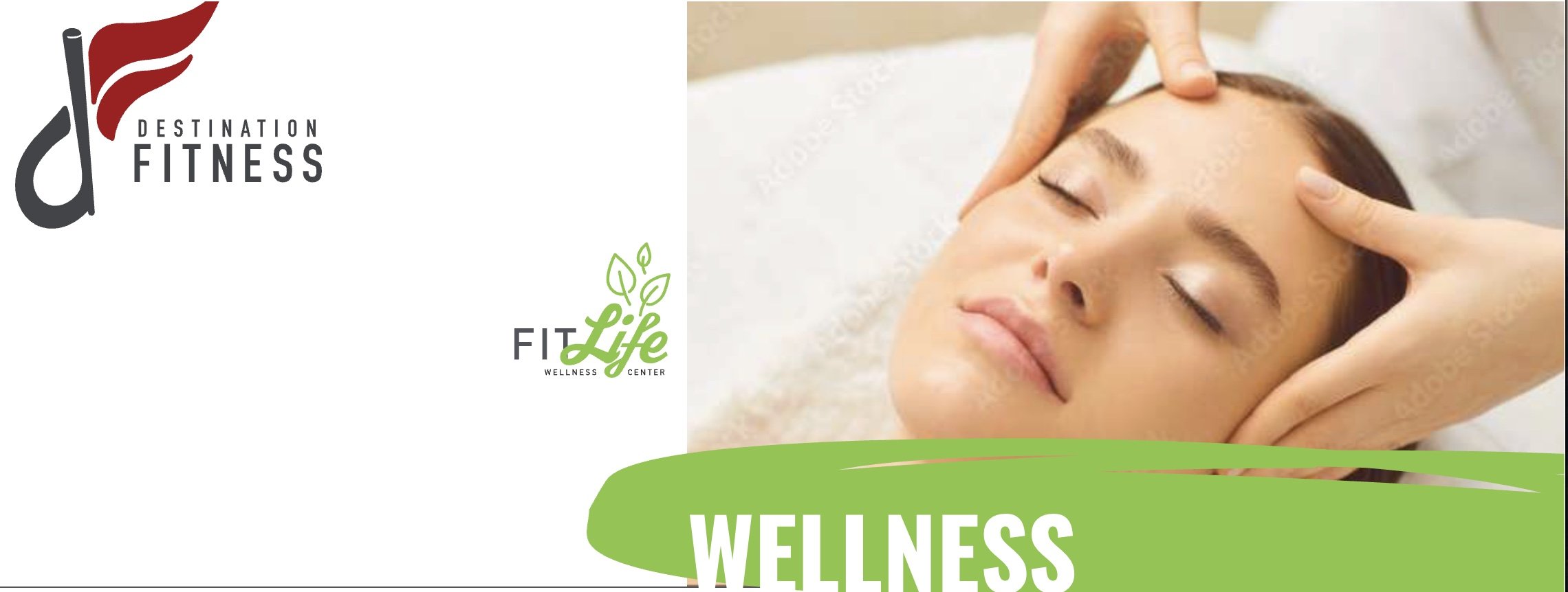 Woman receiving a facial treatment in a wellness clinic setting focused on relaxation and self-care