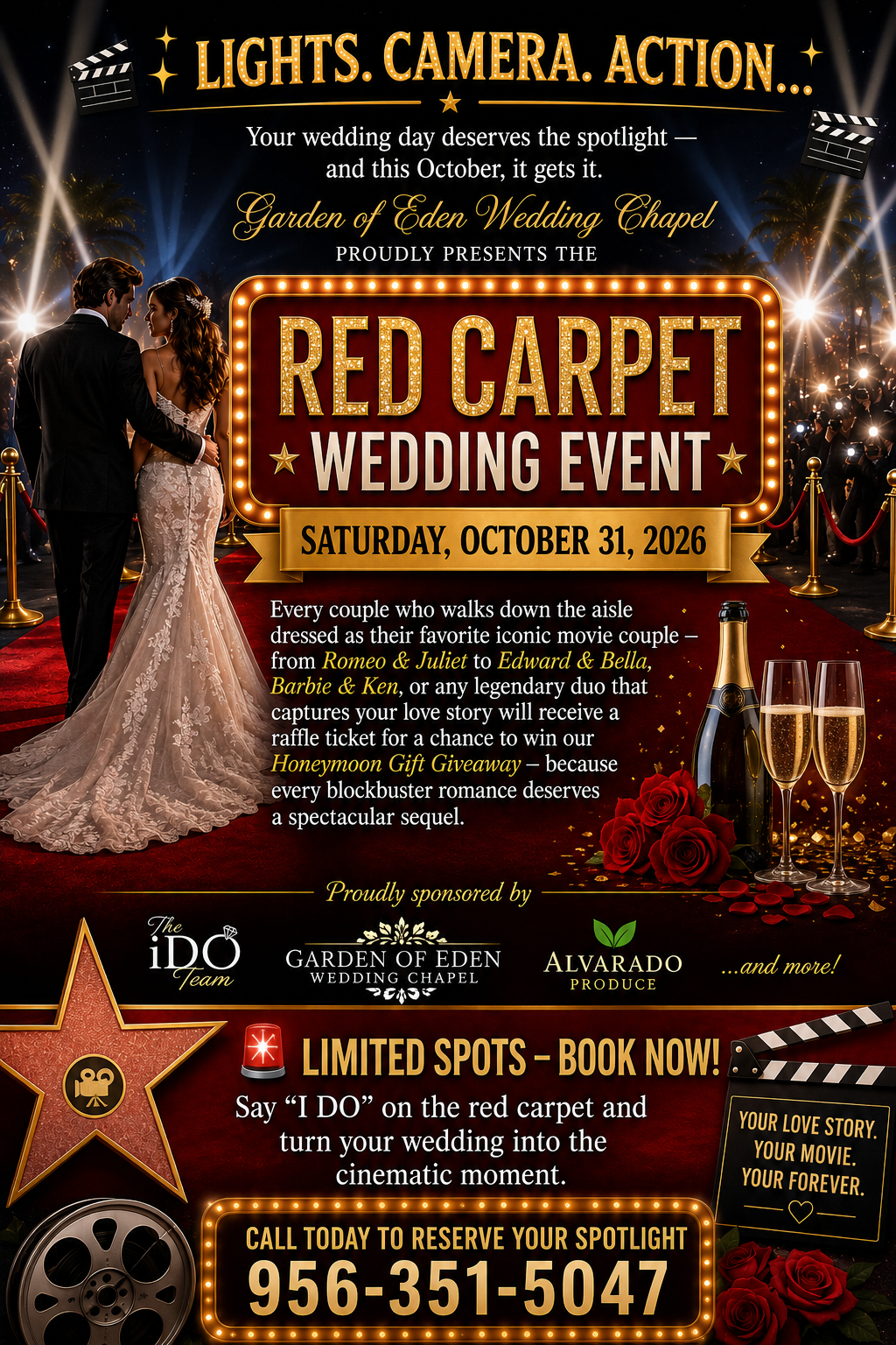 Wedding-Theme Movie Premiere Event