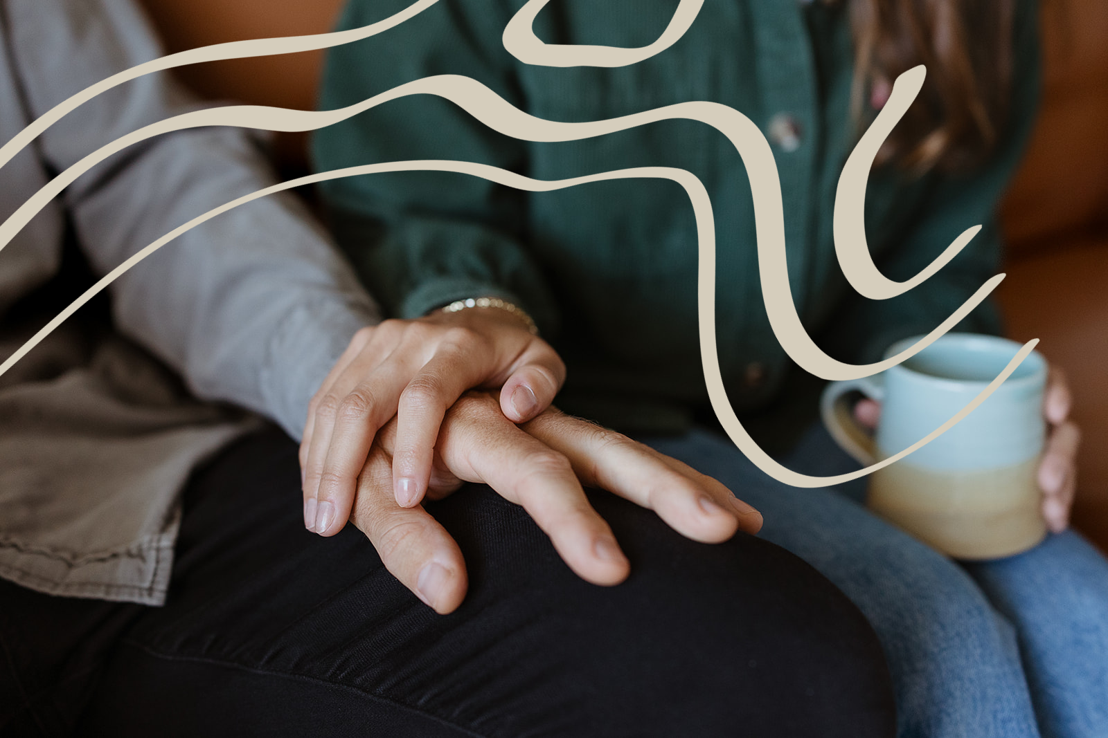 Couple discussing relationship issues in counselling