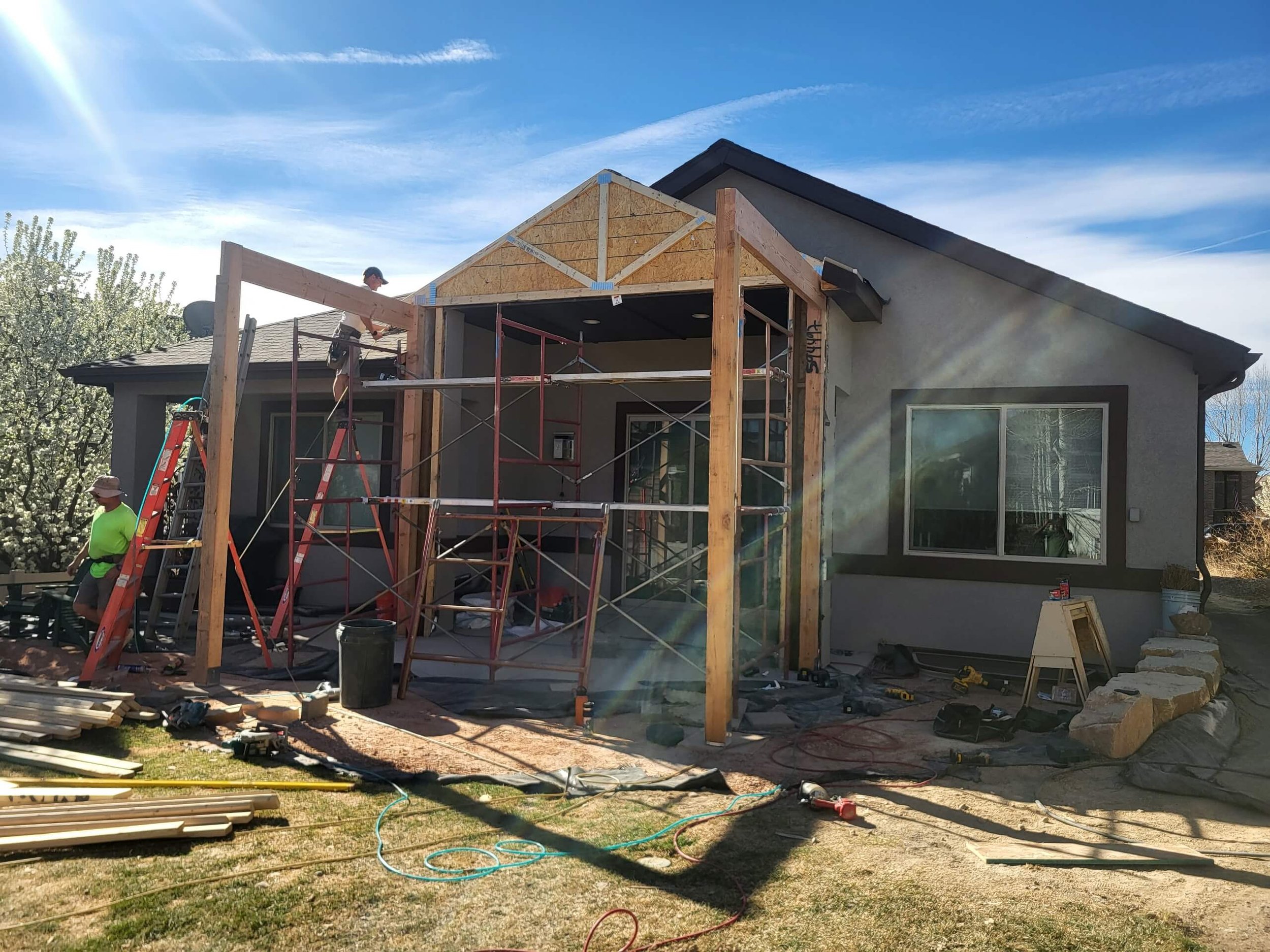 Custom Covered Porch