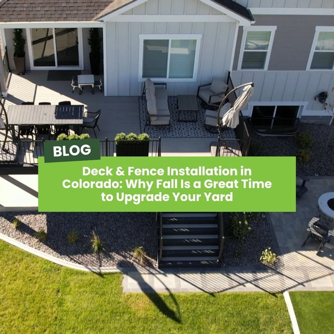 Deck &amp; Fence Installation in Colorado: Why Fall is a Great Time to Upgrade Your Yard