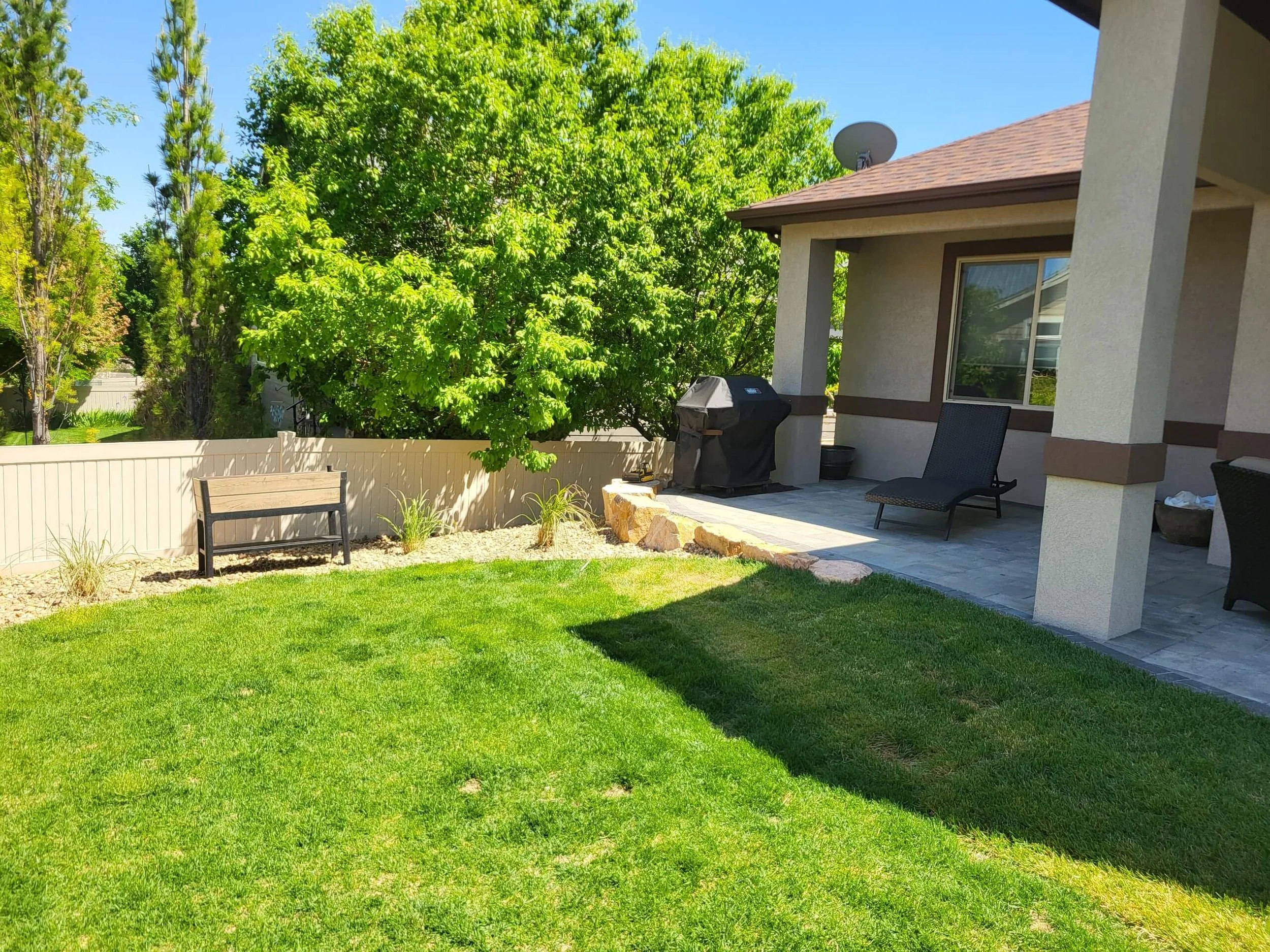 Sod installation