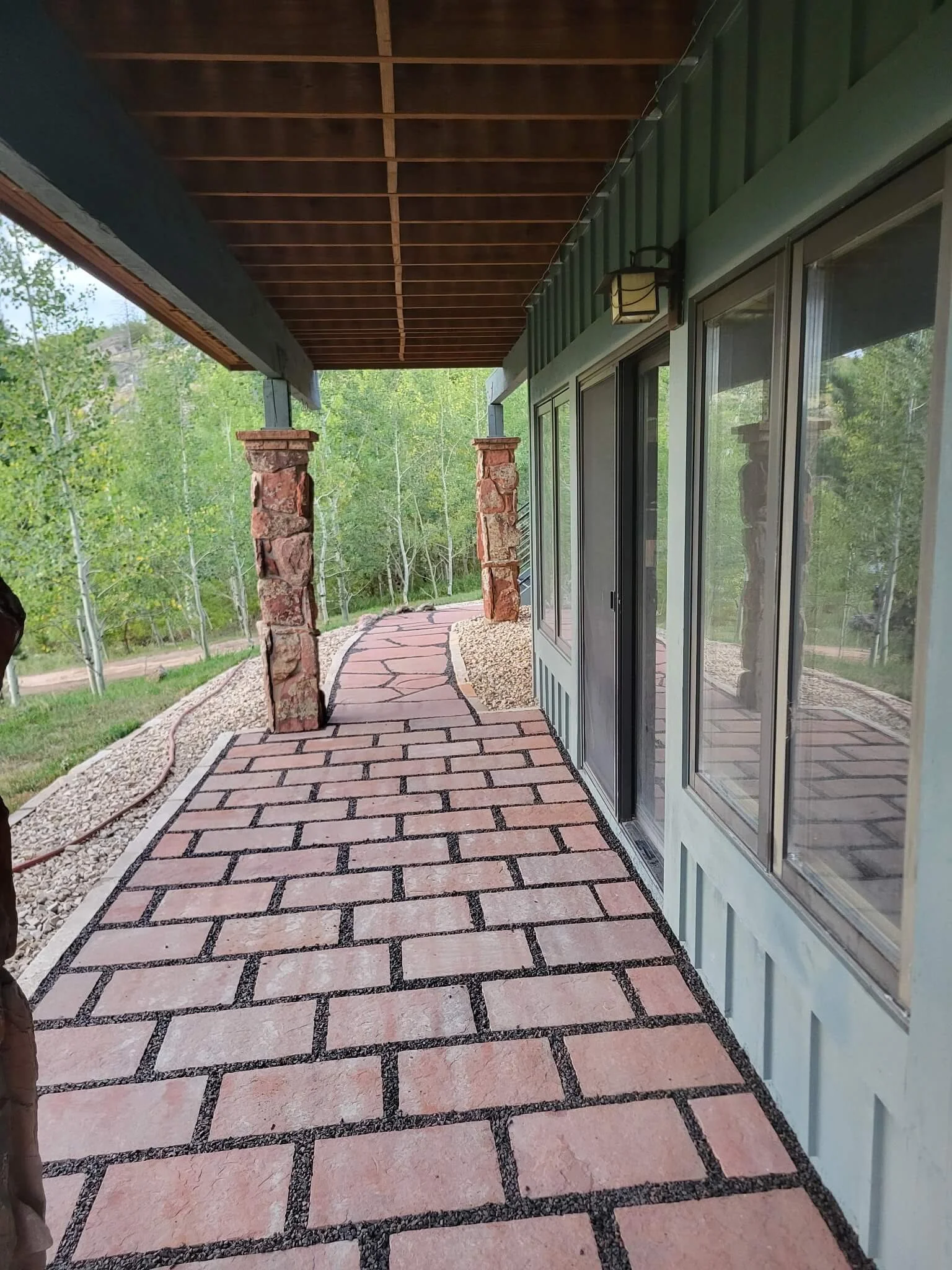 Patio Paver Walkway 