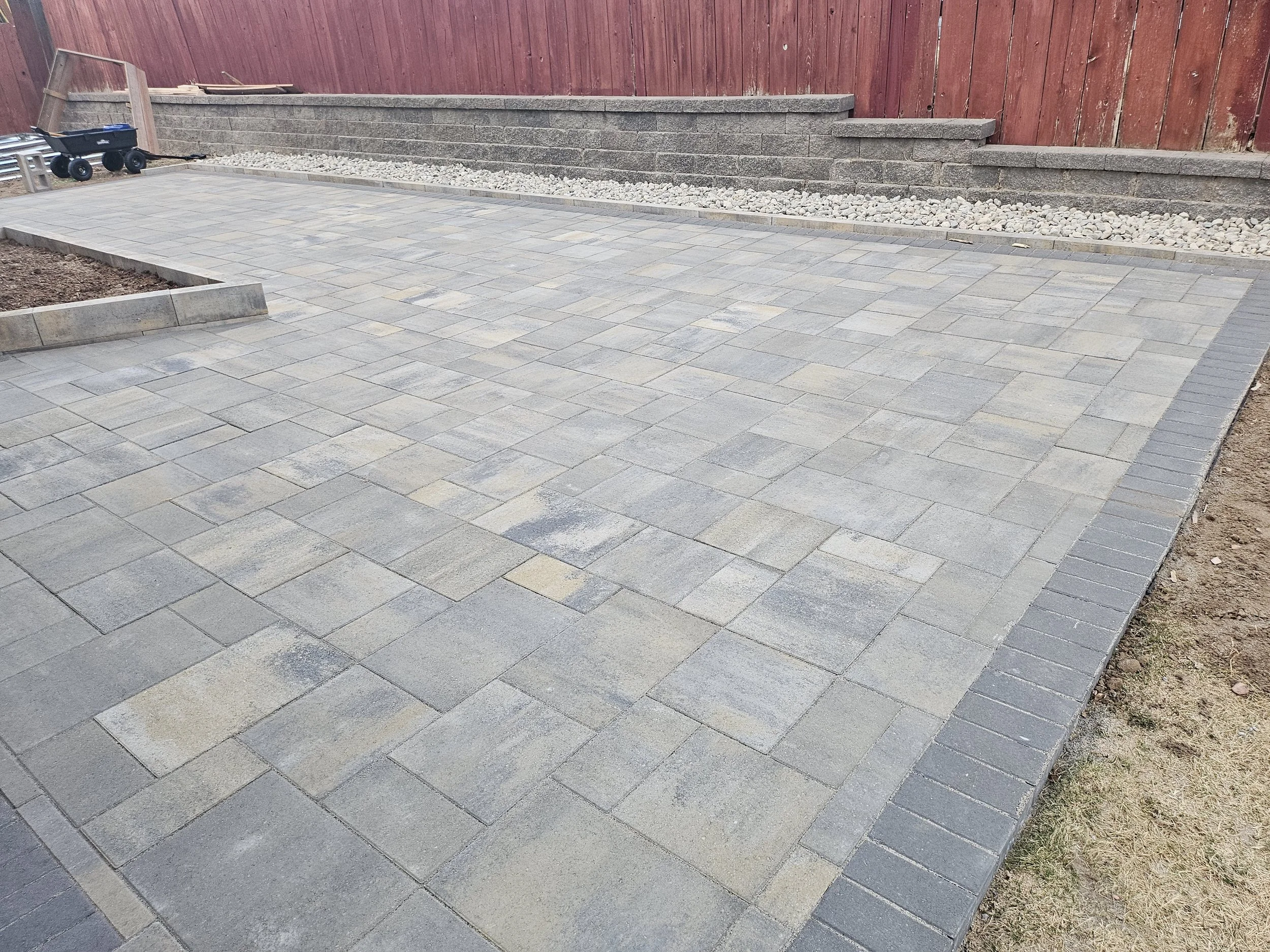 Custom patio paver