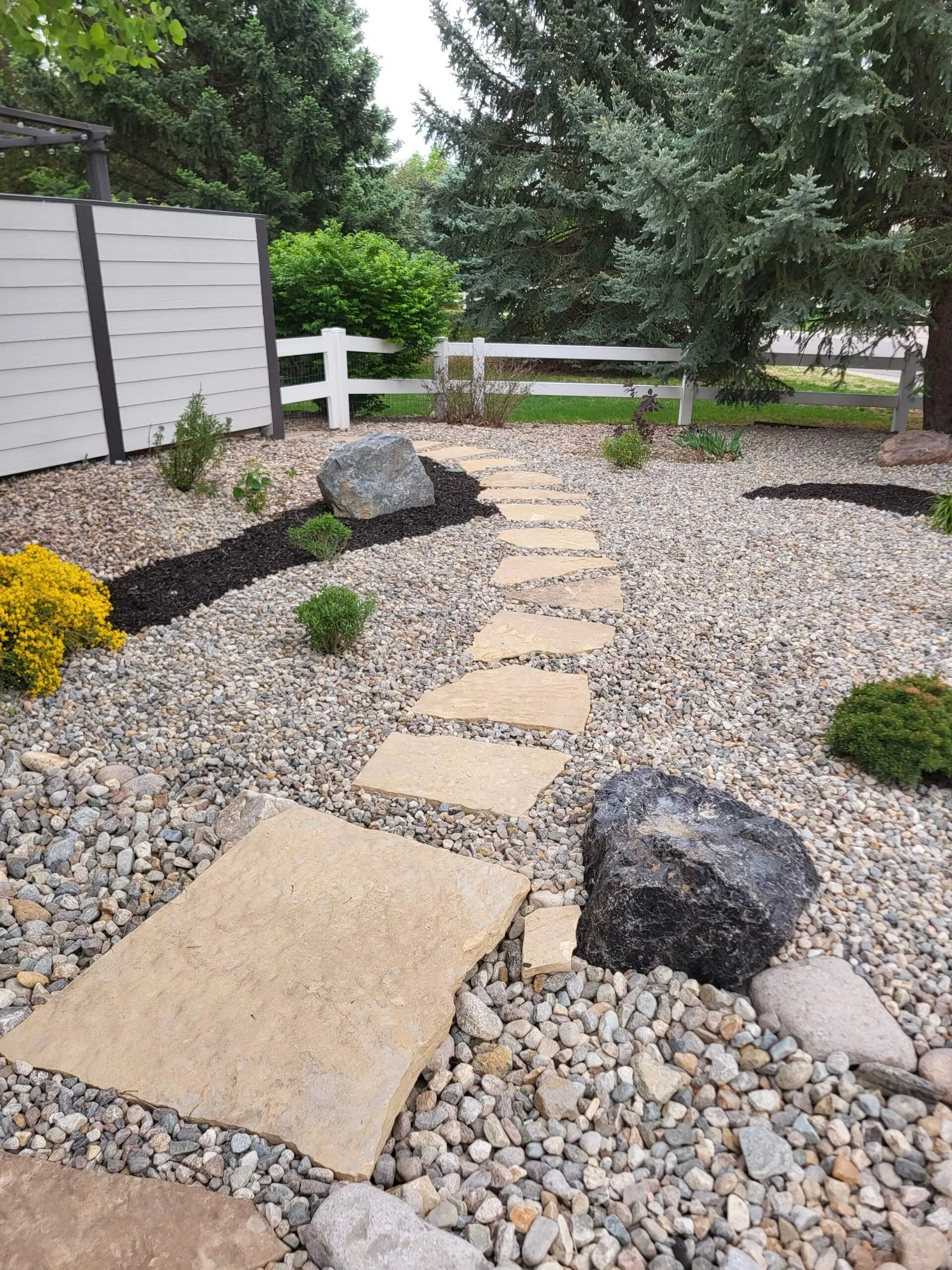 Patio Paver Walkway
