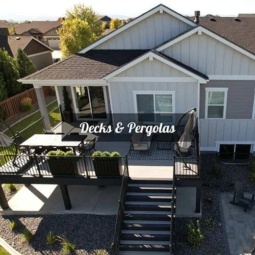 Custom decks and pergolas designed to create beautiful, functional outdoor spaces perfect for relaxation and entertaining