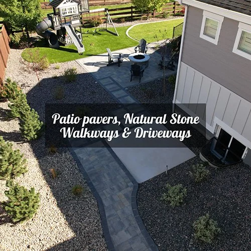 Expertly crafted patios, walkways, driveways, and natural stone features