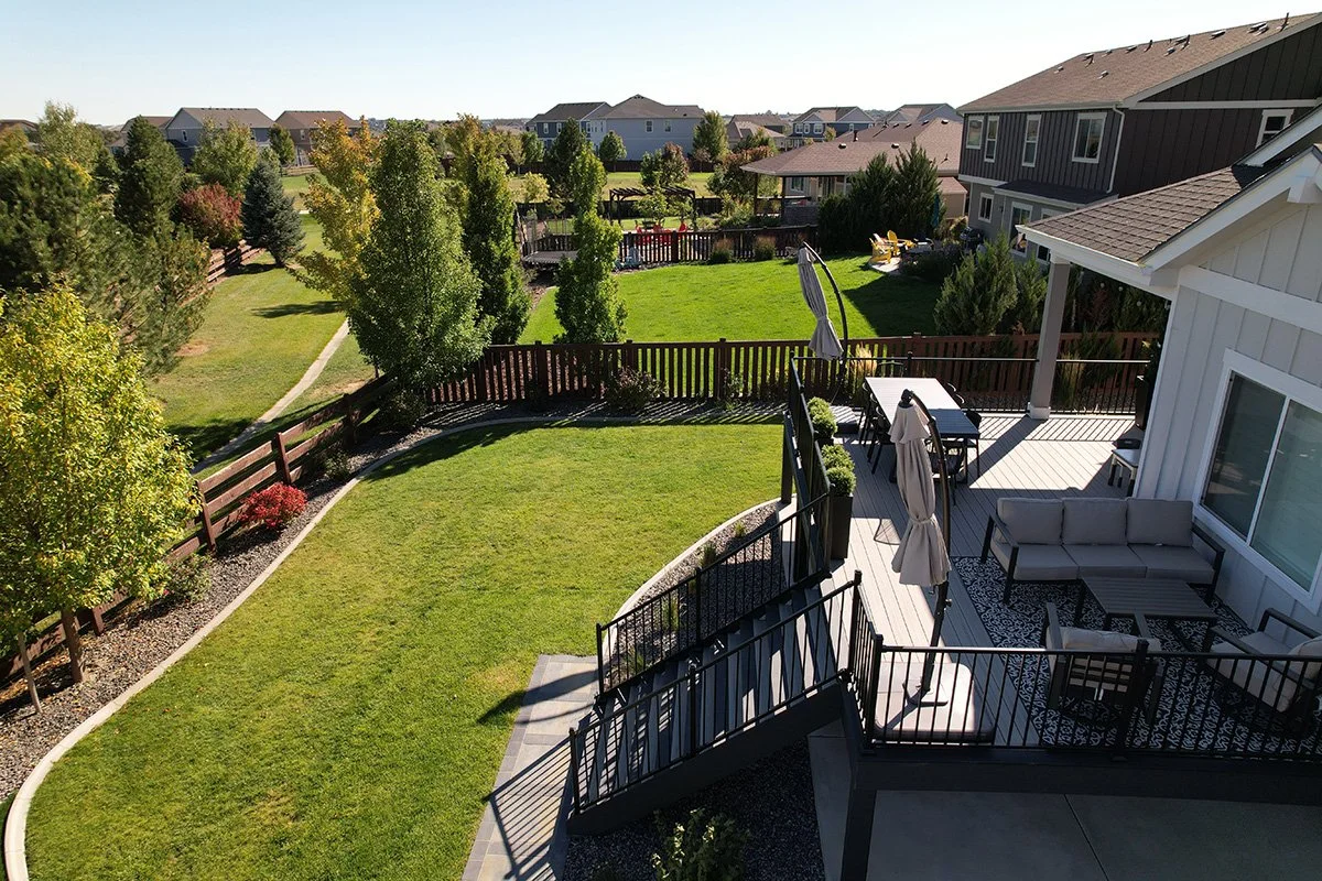 Sod Installation & Custom Deck