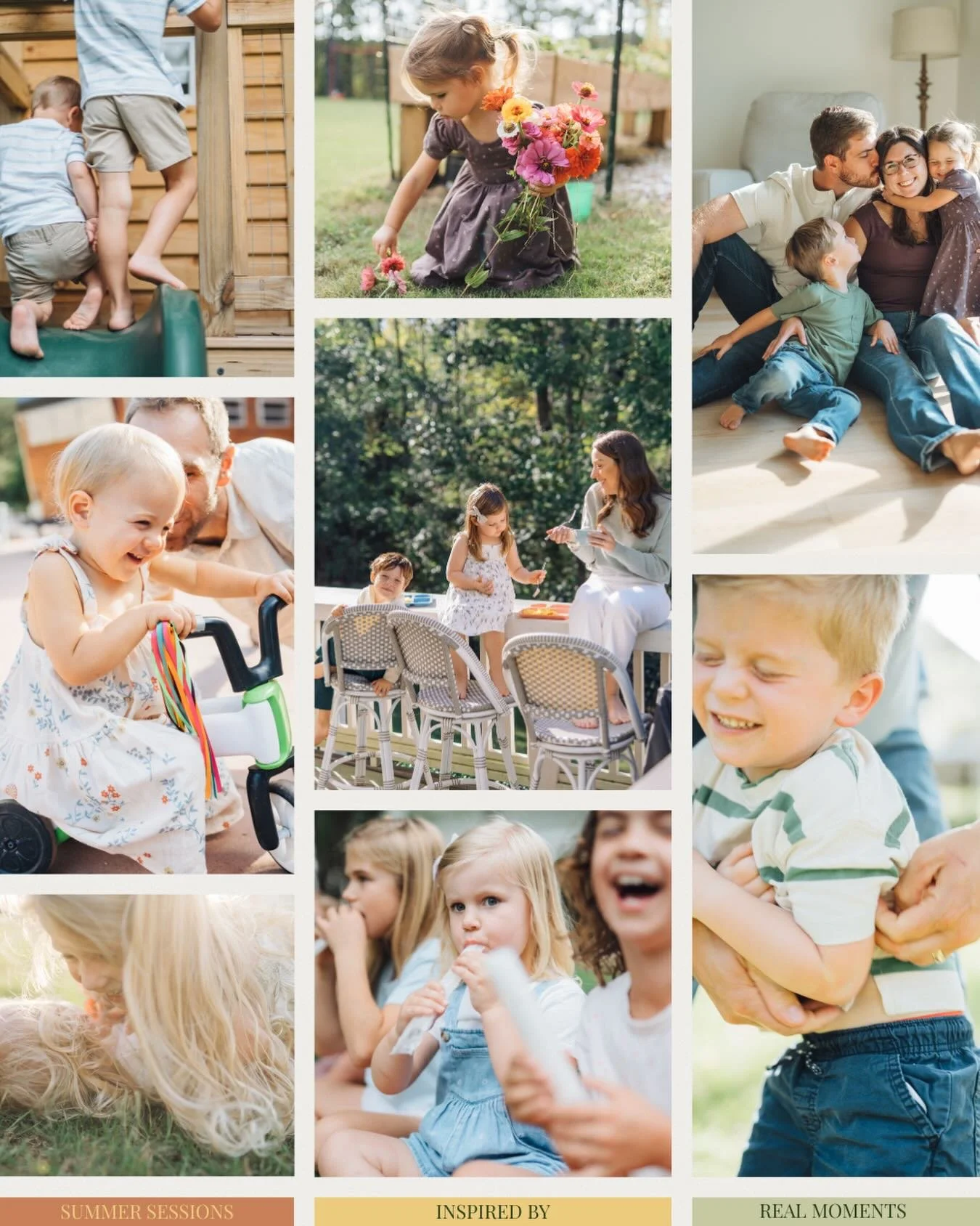 Think about your favorite rhythms of summer - 

&bull; popsicles dripping down bright red lips on your front porch steps
&bull; running through the sprinkler on a hot day 
&bull; breakfast on the back deck complete with a glass of orange juice and pa