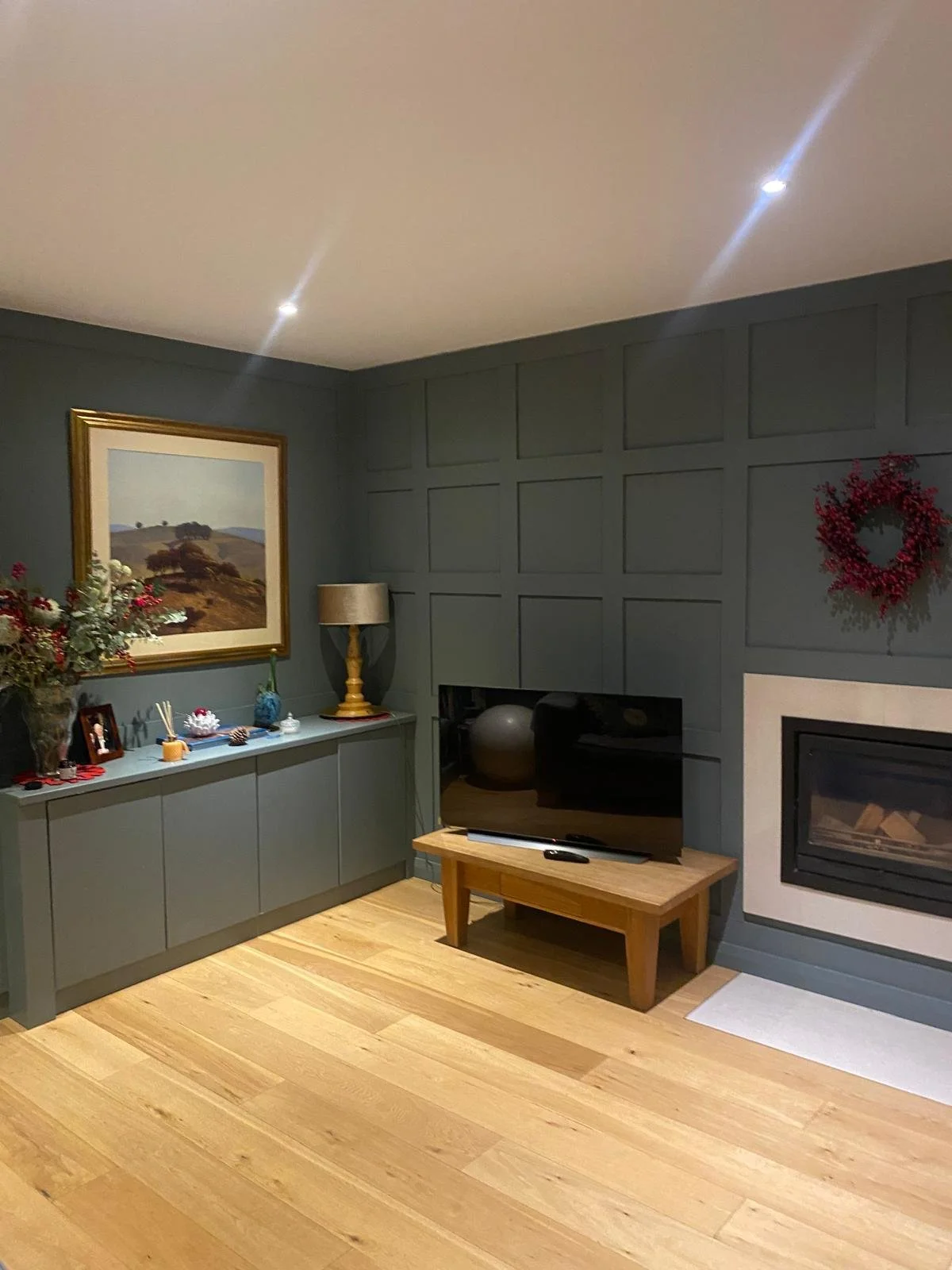 shaker panelling painting