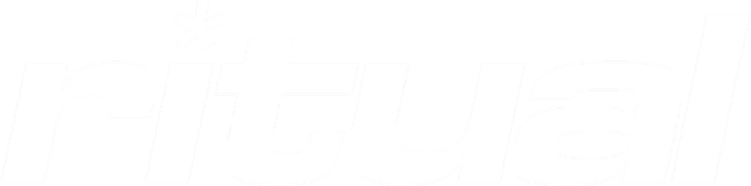 Neon sign with the word 'rights' in stylized text and a small snowflake above the letter 'i'.