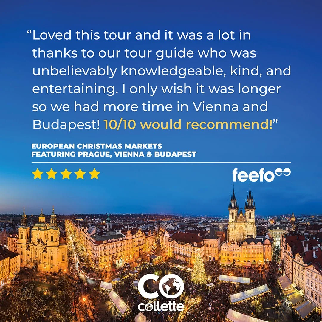 Don't take it from me. Take it from them.

Collette has many 5-star reviews just like this one. Reach out to me today at twaldron@magnoliamountainco.com and I can tell you all about discovering Europe with Collette.
