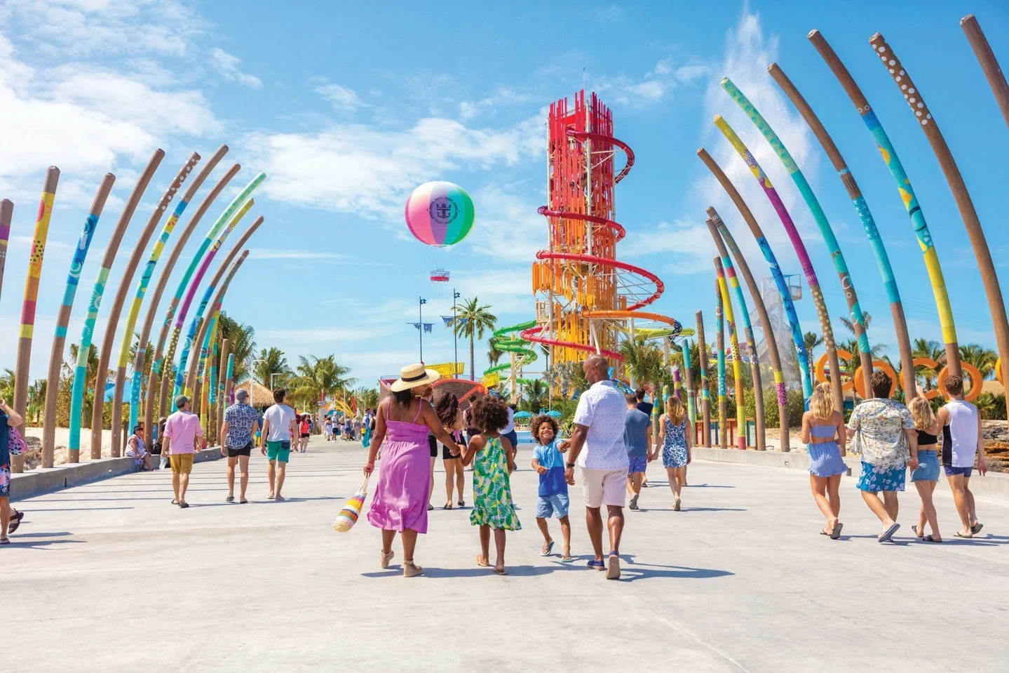 🌴✨ Your boldest weekend ever awaits at Perfect Day at CocoCay, voted Best Private Island! Experience thrills with 14 waterslides and unwind on white sand beaches. Sip tropical cocktails in seven pools and enjoy all-inclusive island favorites. Contac