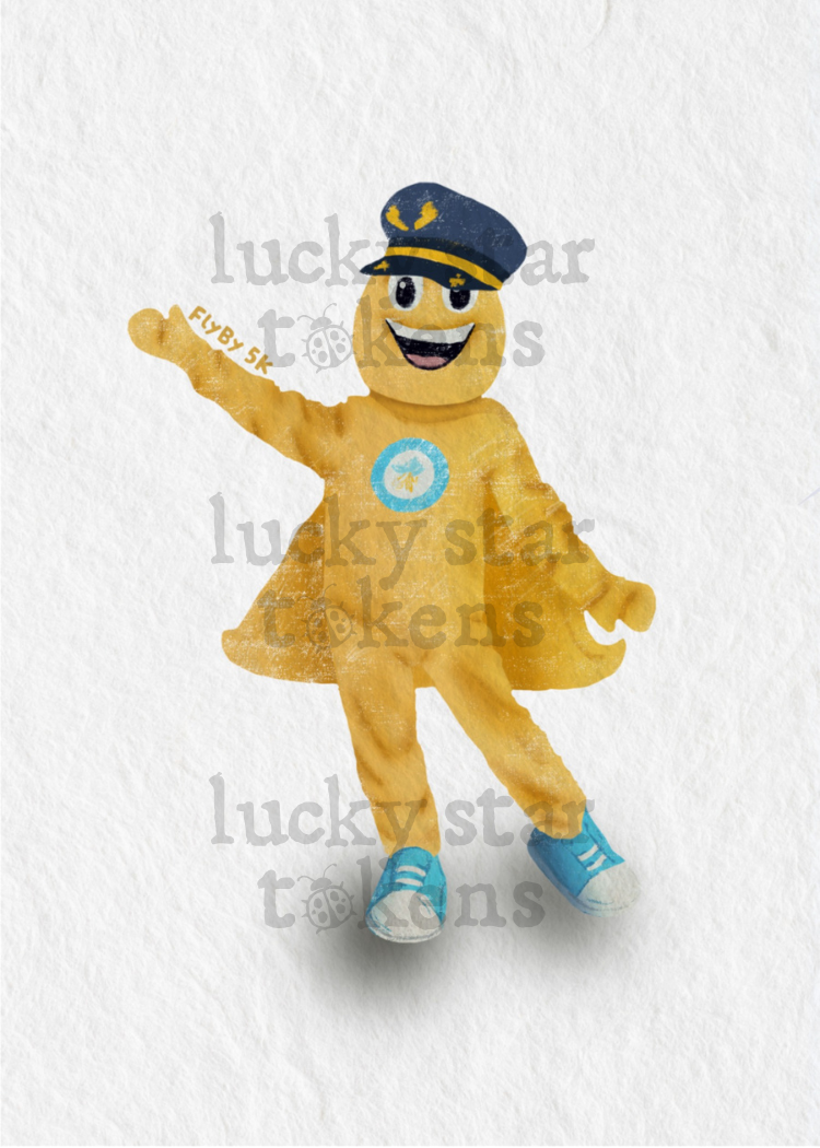 FlyBy 5k: Cape KID, Kids of Steel Mascot