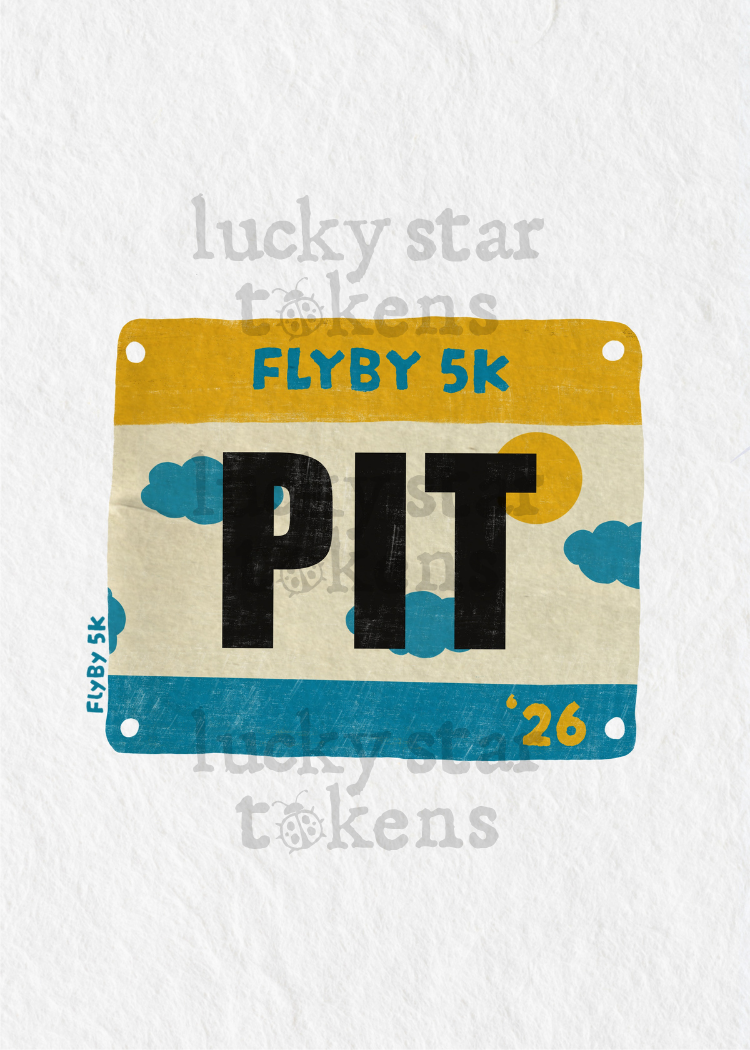 FlyBy 5k: PIT Bib