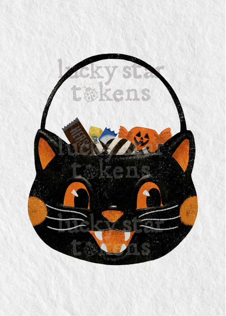 October Oddities: Vintage Halloween Cat