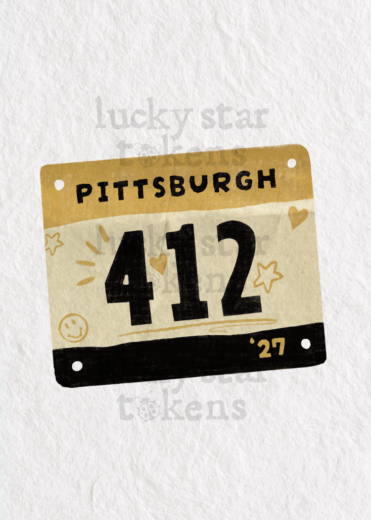 2027 DICK'S Sporting Goods Pittsburgh Marathon Launch Day: 412 Bib