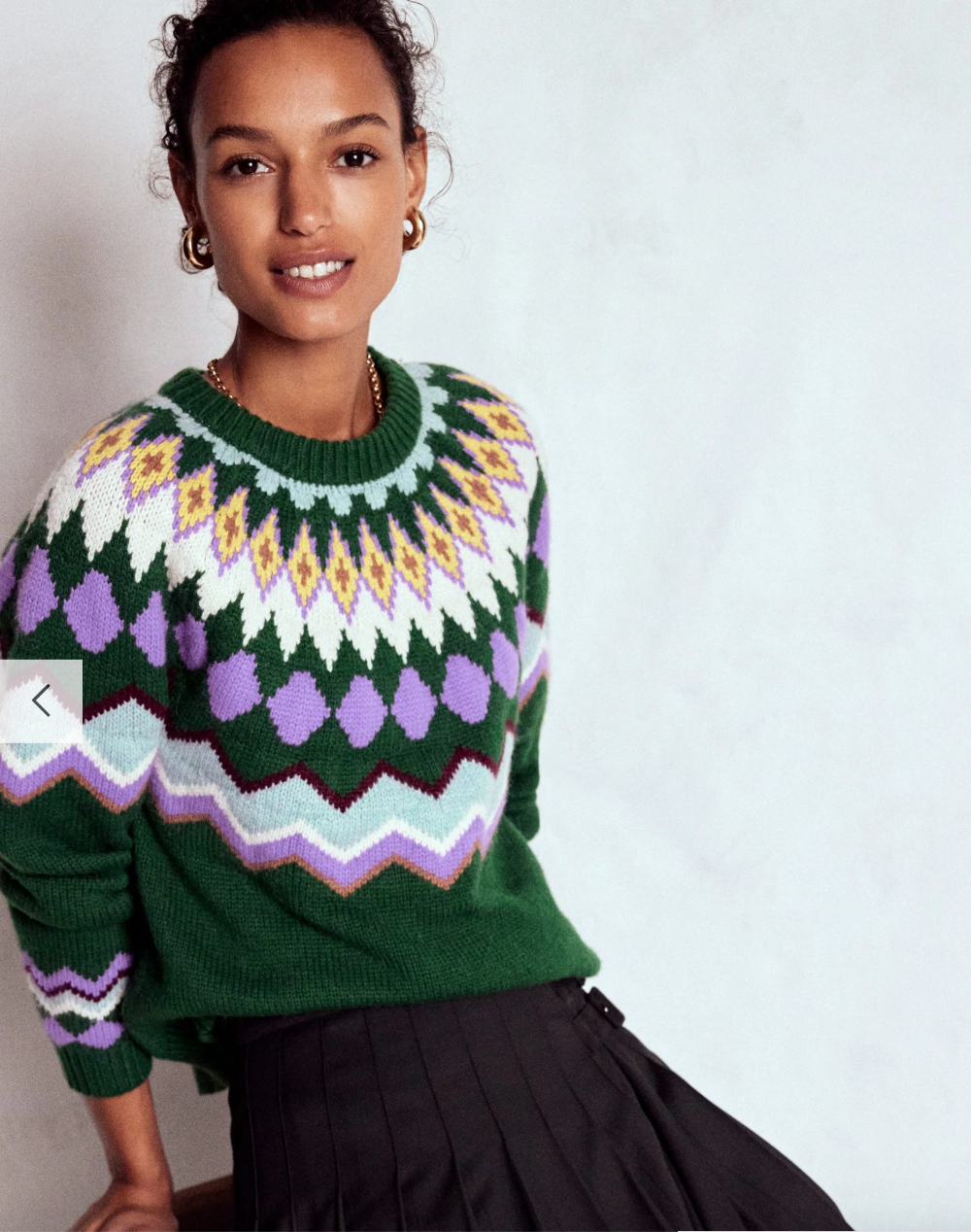 Boden Eleanor Fair Isle Jumper