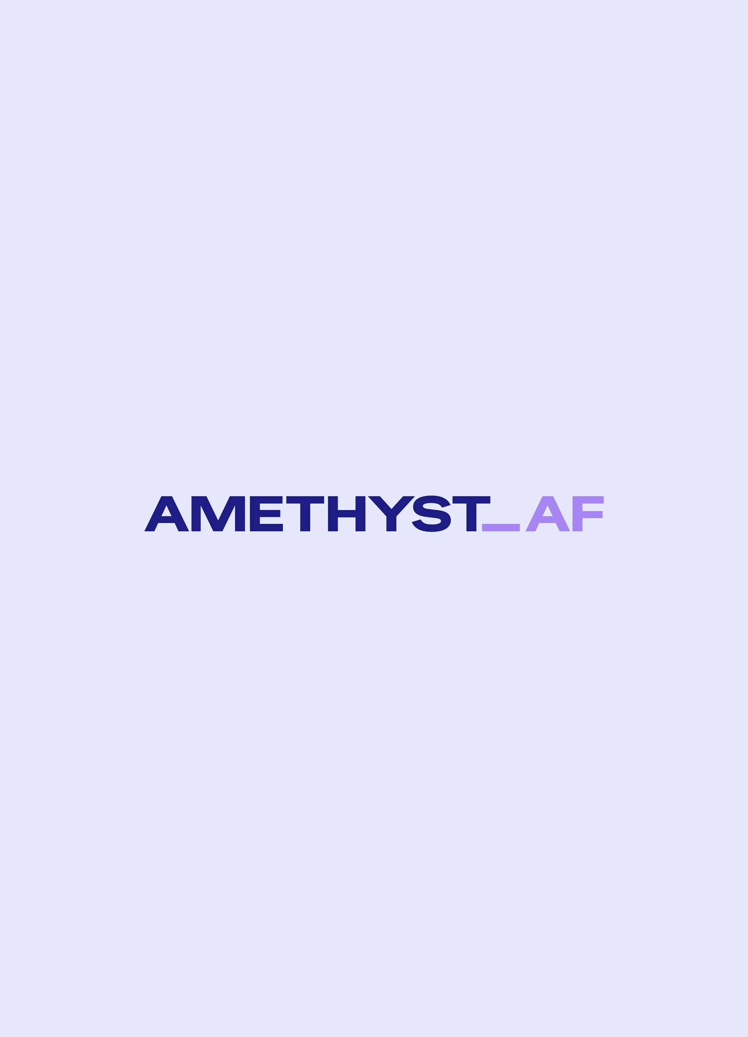 Amethyst AF Brand Kit