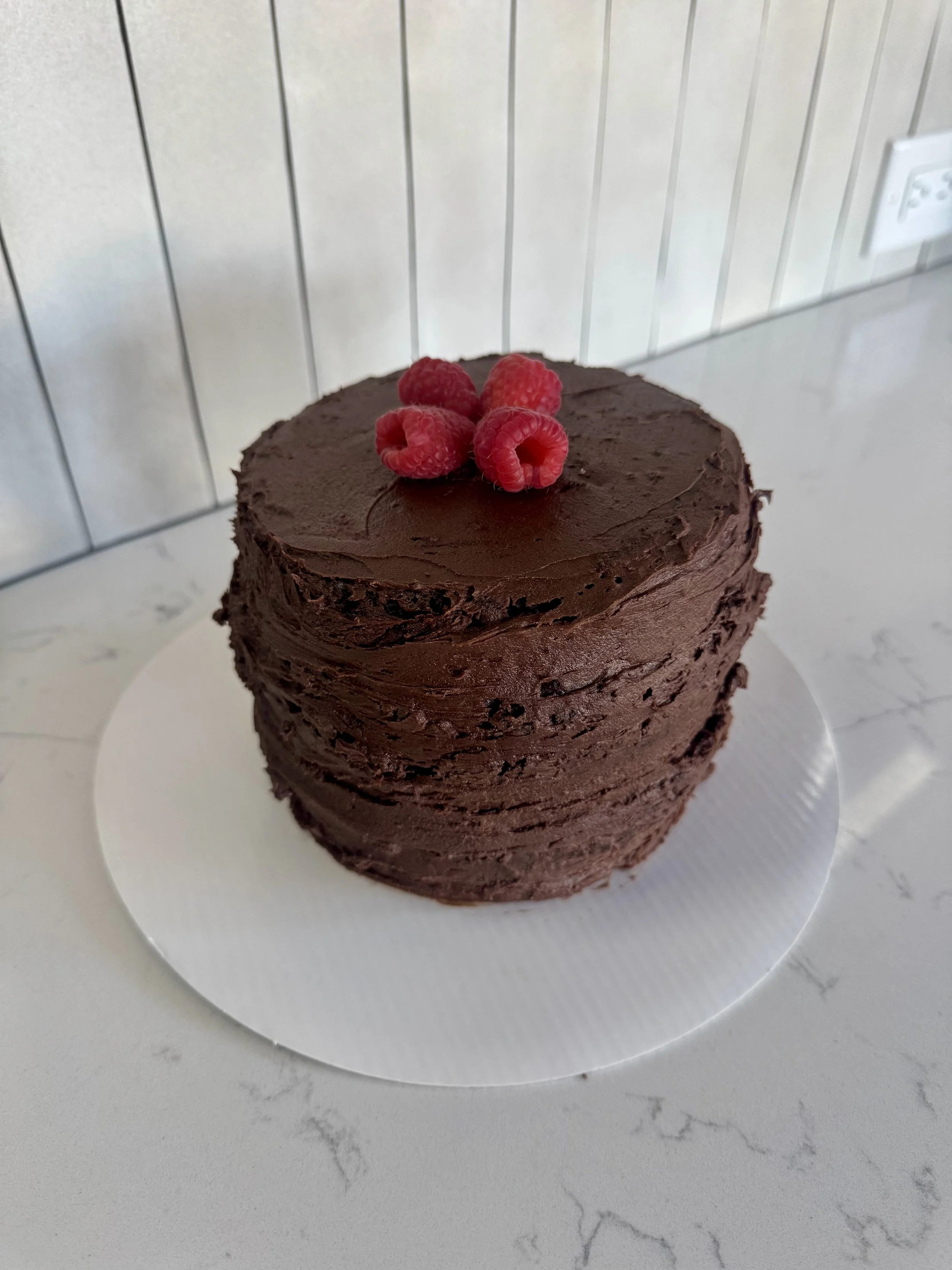 Chocolate Cake with Chocolate Buttercream