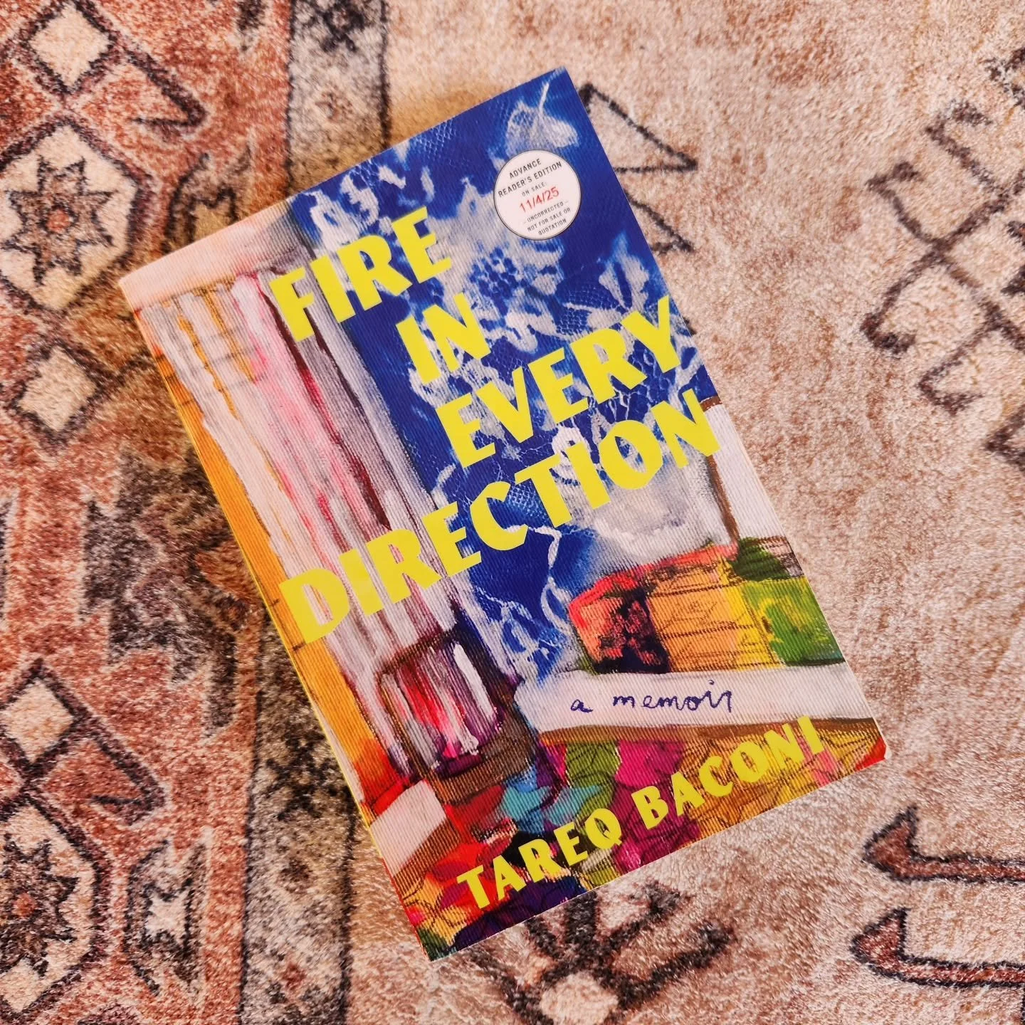 I&rsquo;ve waited years for this memoir ❤️ 

Tareq Baconi&rsquo;s Fire in Every Direction is immense &mdash; in scope, emotional heft, and honesty. 

It follows three generations of Palestinian experience from 1948 to today, capturing both the weight
