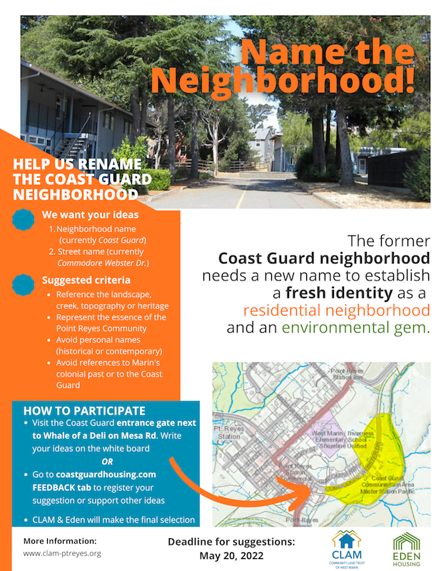 Name the Neighborhood: Coast Guard Naming Campaign