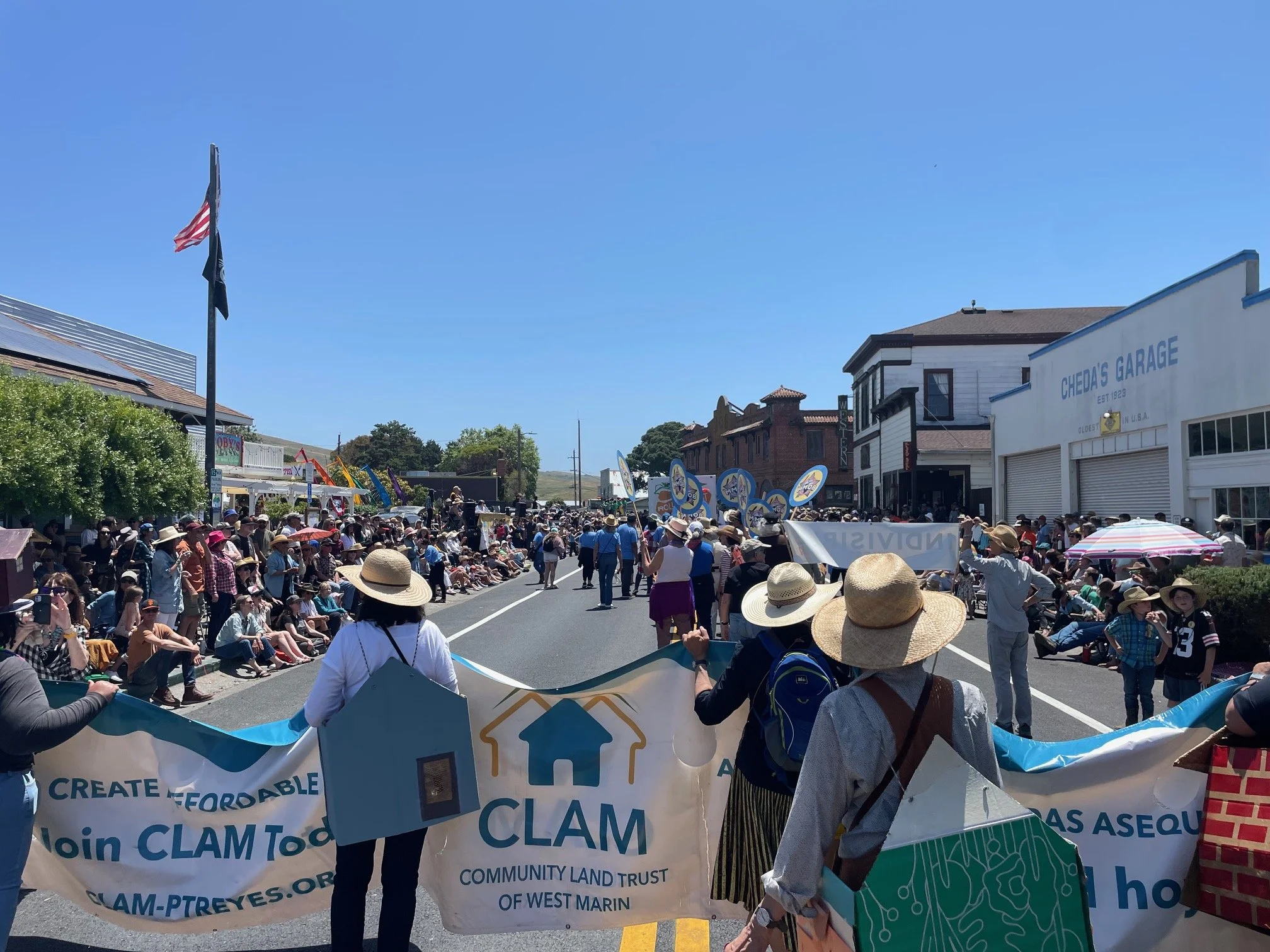 Walk with CLAM in the Western Weekend Parade!