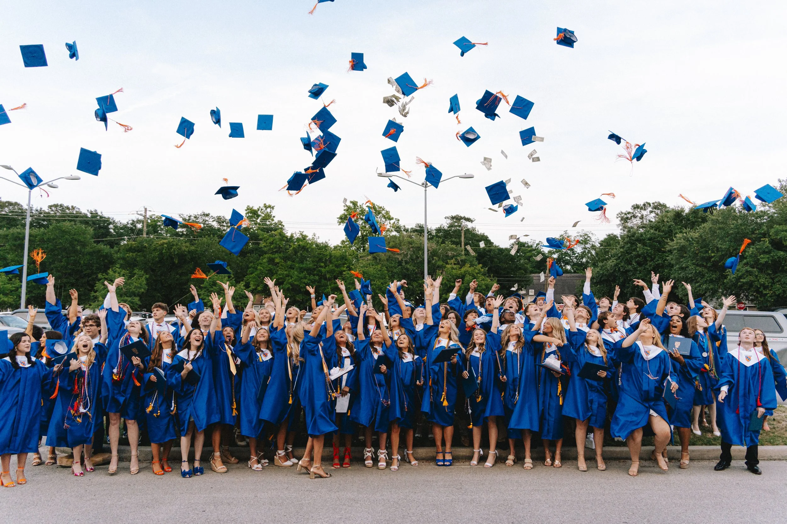 LMA Class of 2026 | Cap Toss Photo
