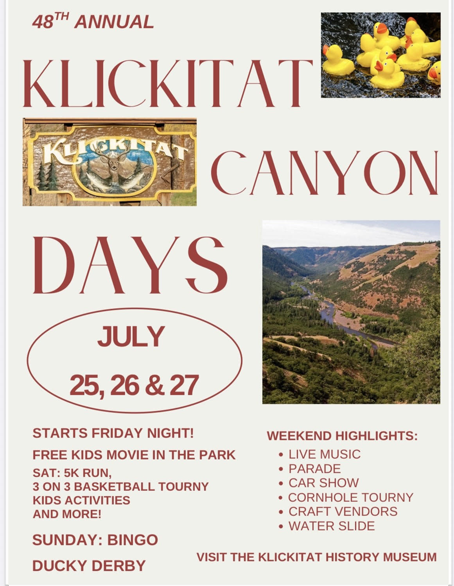Klickitat Canyon Days