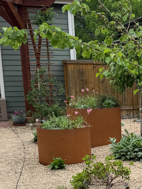 Large Round Bottomless Planters