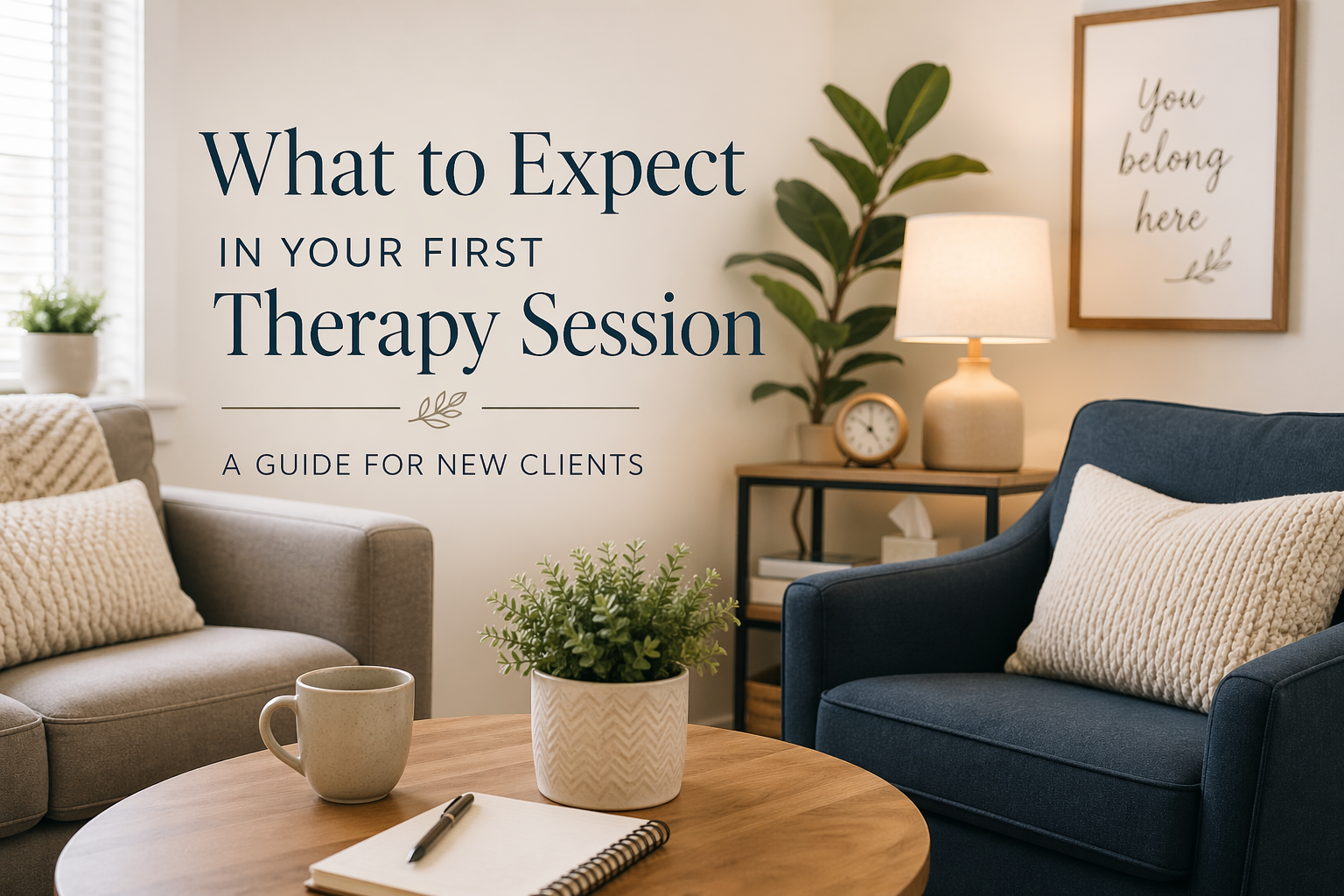 What to Expect in Your First Therapy Session