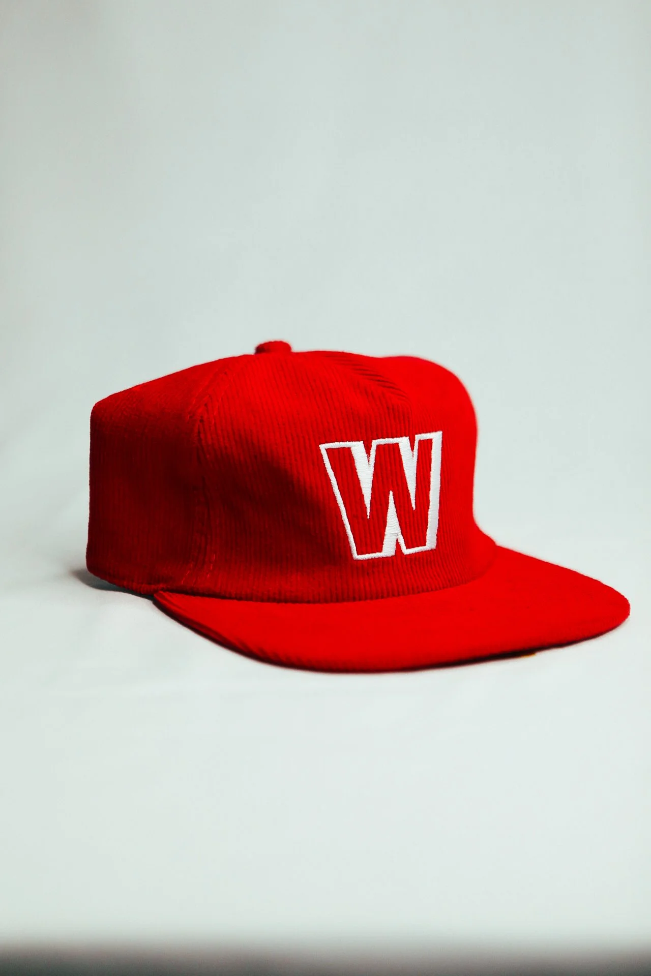 Block Strapback Hat (Red)