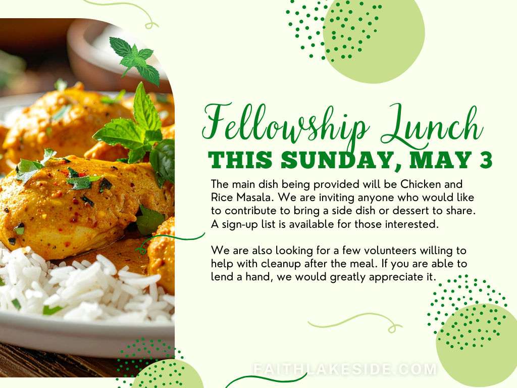 Fellowship Lunch