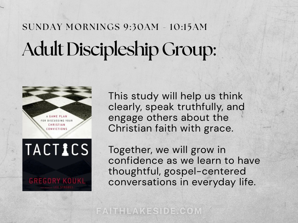 Adult Discipleship Group