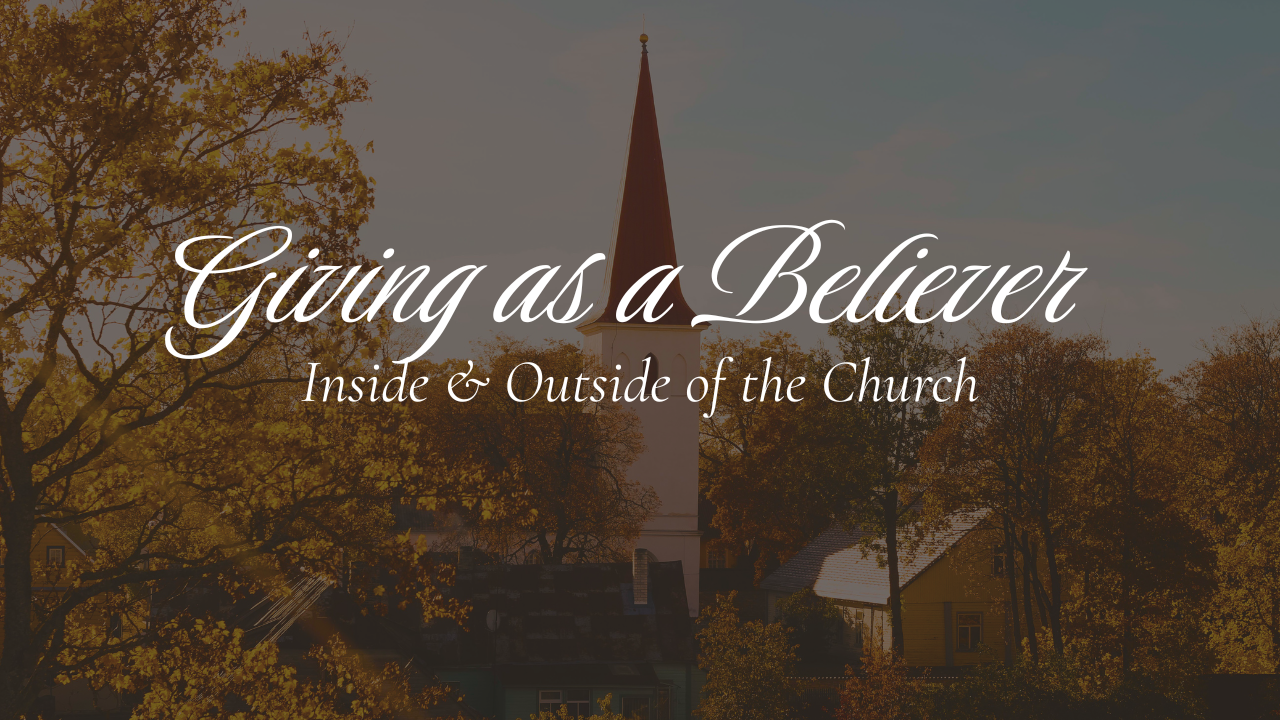 Giving as a Believer