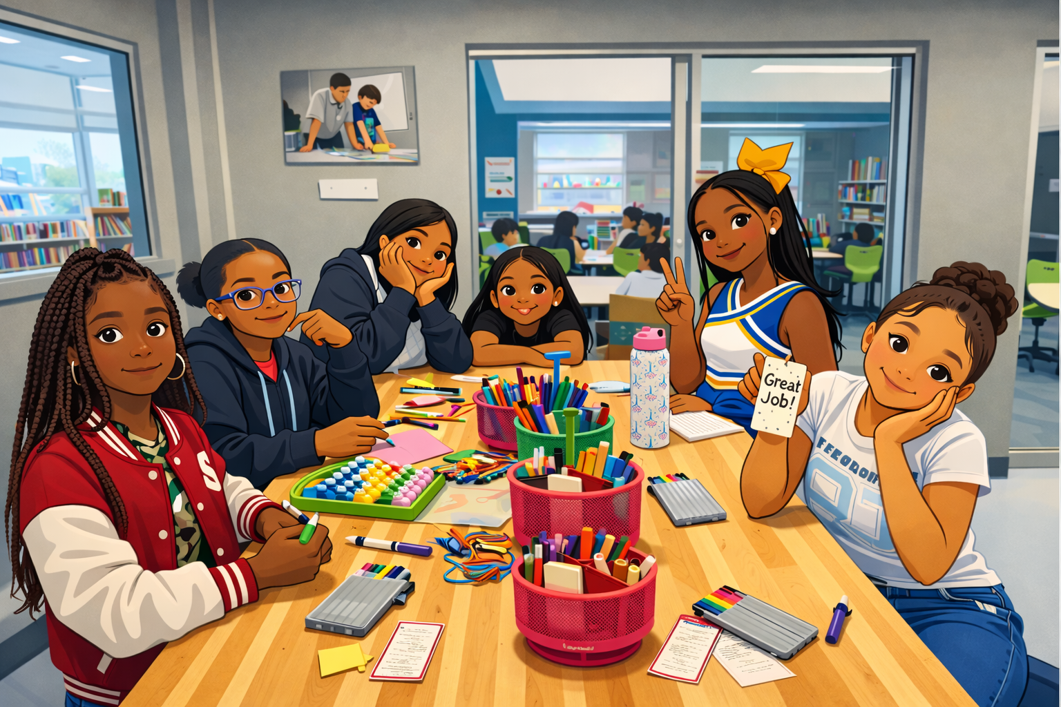 Craft time in the school library.png