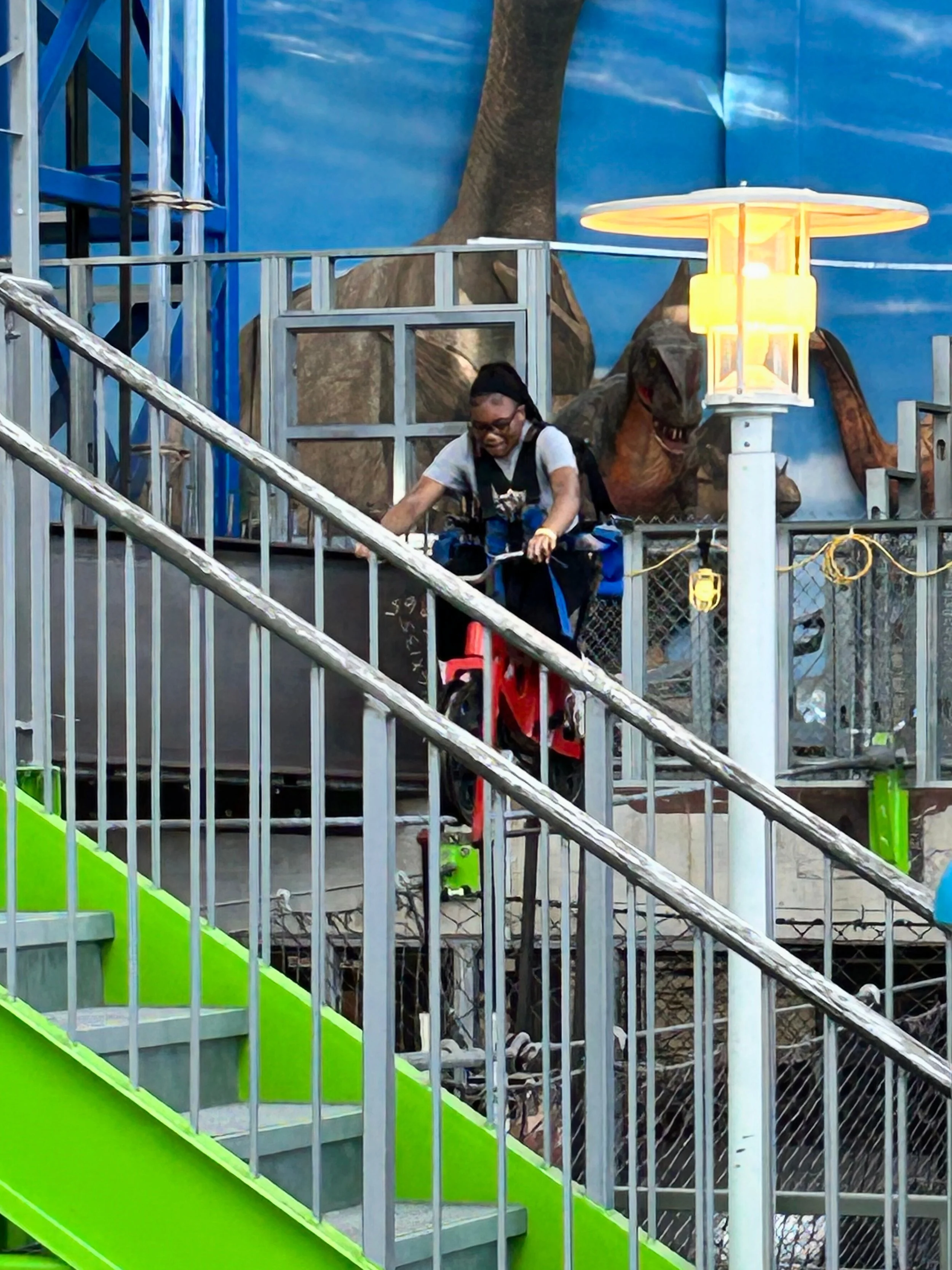 Hands-on learning at its best. Students tested exhibits, noticed design choices, and made connections to their own project ideas.